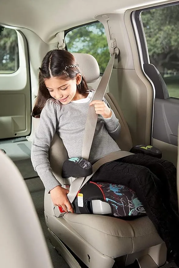 TurboBooster Backless Booster Car Seat - Dinorama - Image 3
