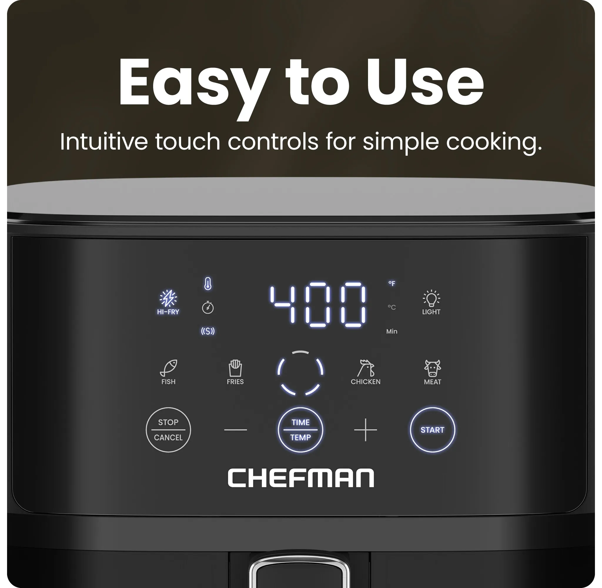 TurboFry Touch 6-Qt Easy-View Air Fryer - Image 5
