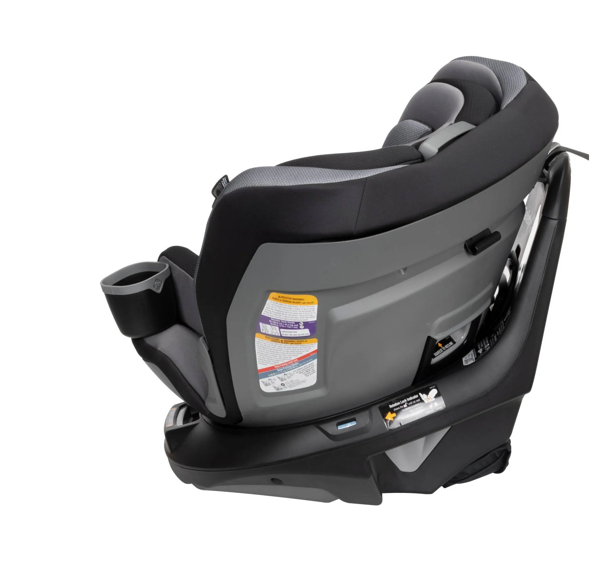 Turn and Go 360 DLX Rotating All-in-One Convertible Car Seat - High Street - Image 3