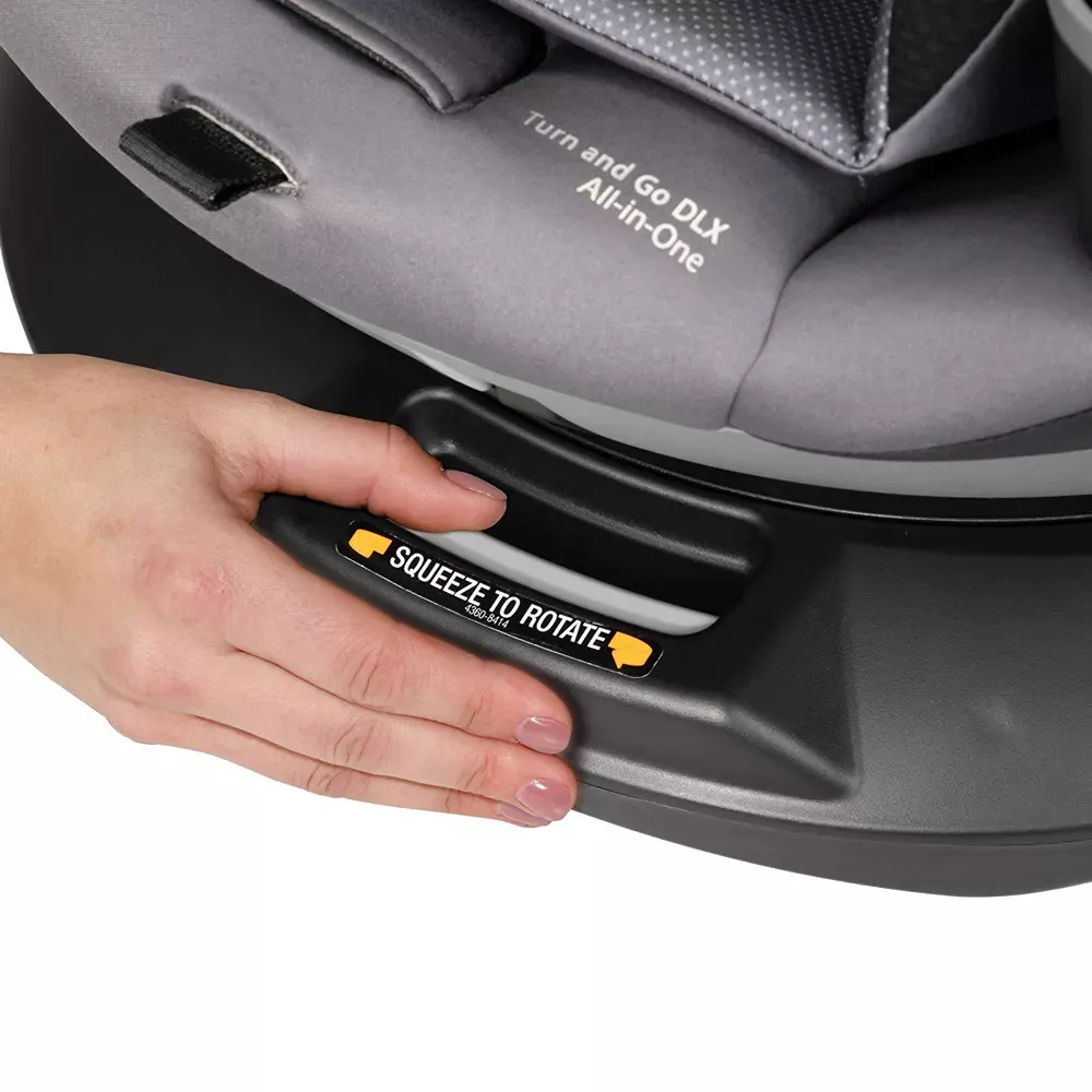 Turn and Go 360 DLX Rotating All-in-One Convertible Car Seat - High Street - Image 2
