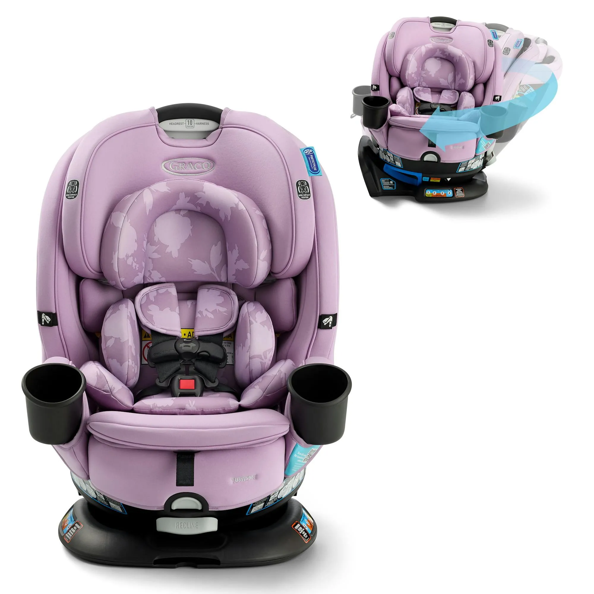Turn2Me 3-In-1 Rotating Car Seat - Lilac