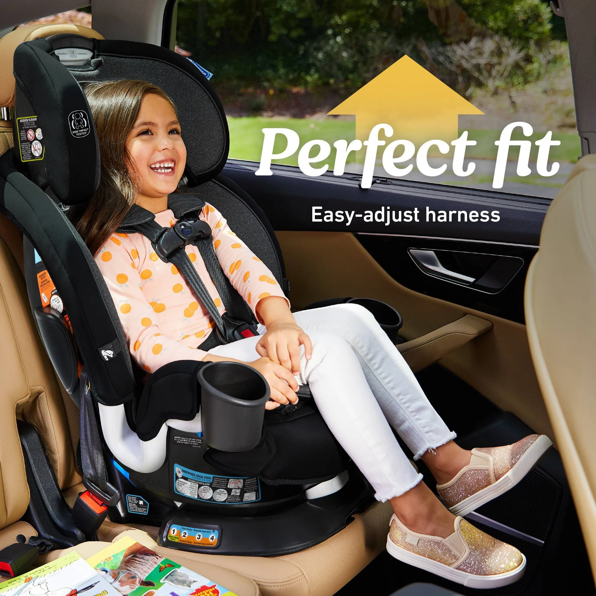 Turn2Me 3-in-1 Rotating Convertible Car Seat - Brighton - Image 10