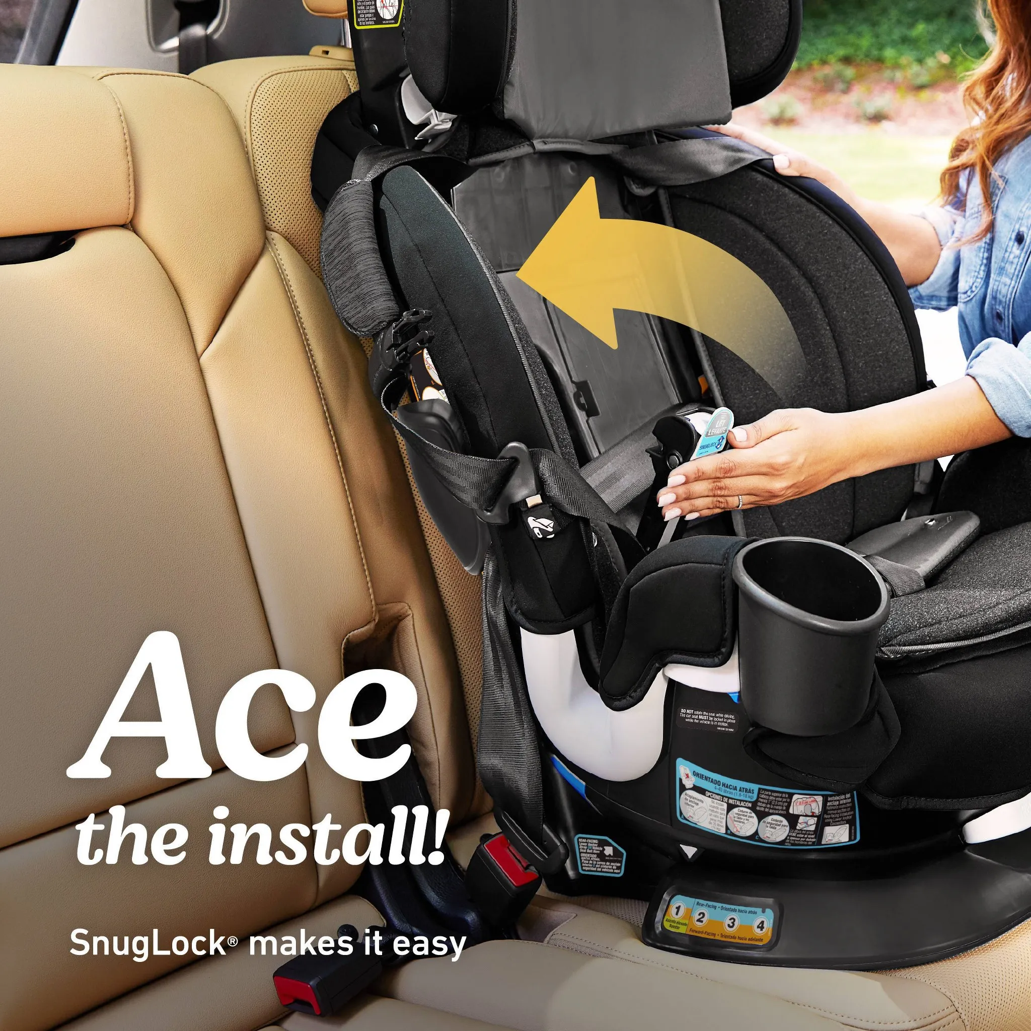 Turn2Me 3-in-1 Rotating Convertible Car Seat - London - Image 9