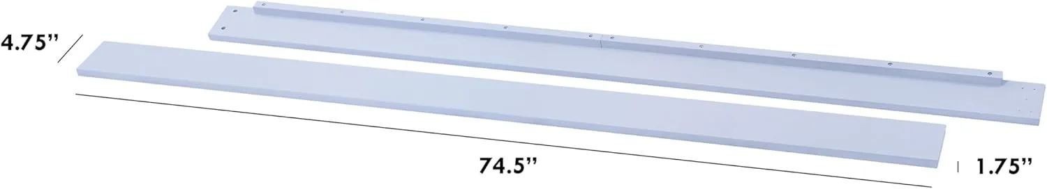 Twin/Full-Size Bed Conversion Kit (M5789) - Powder Blue - Image 4
