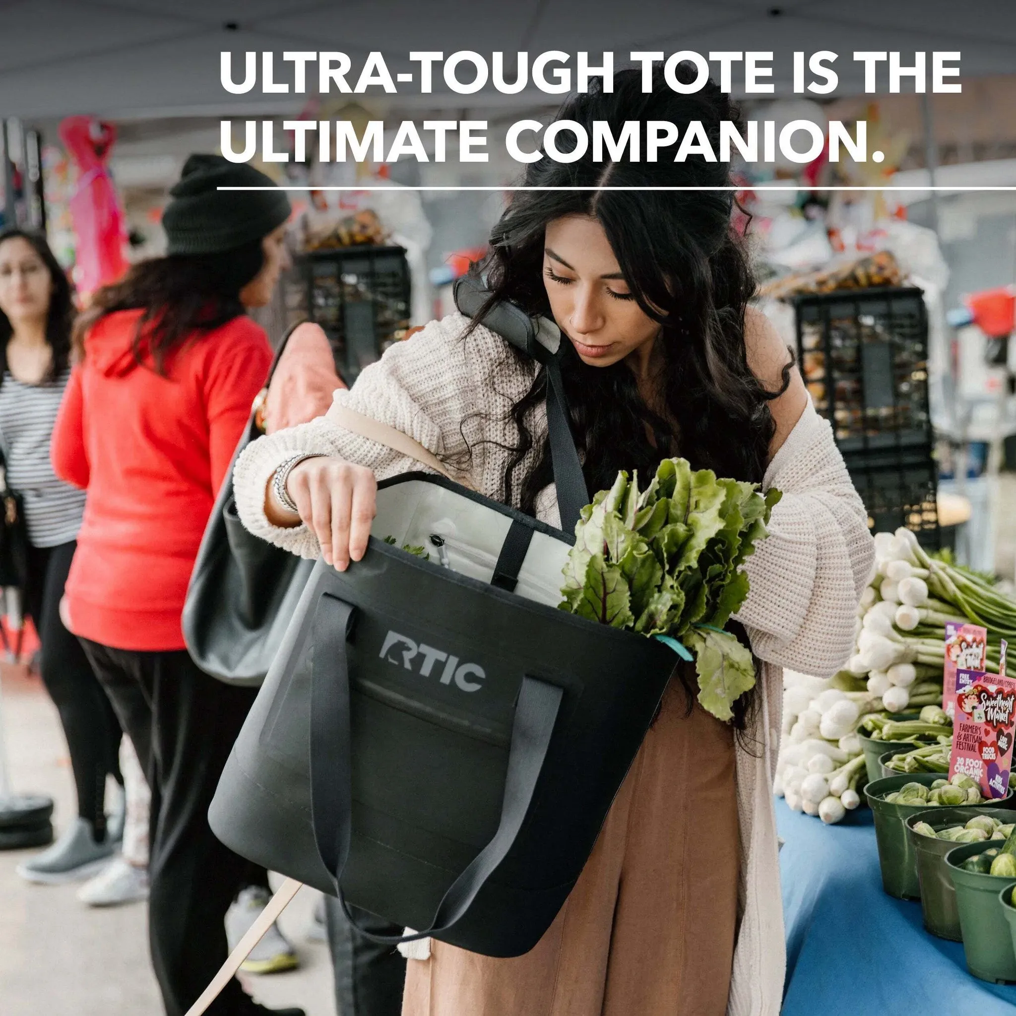 Ultra-Tough Tote Bag - Black - Image 5