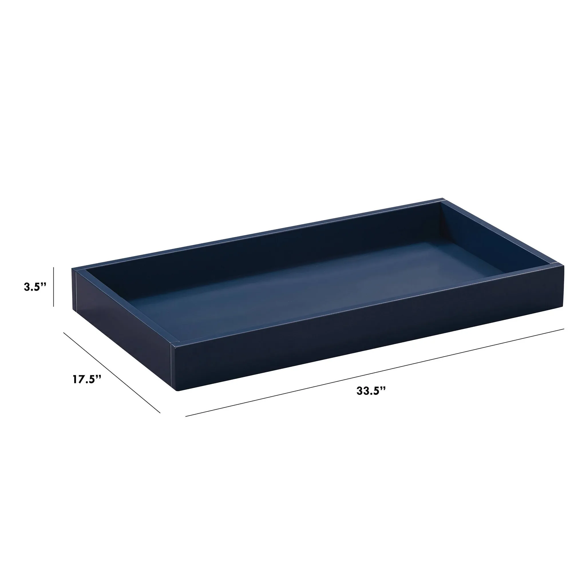 Universal Removable Changing Tray - Navy - Image 5