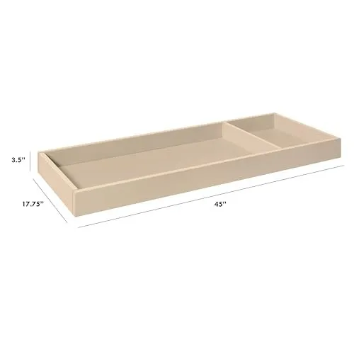 Universal Wide Removable Changing Tray - Taupe - Image 2