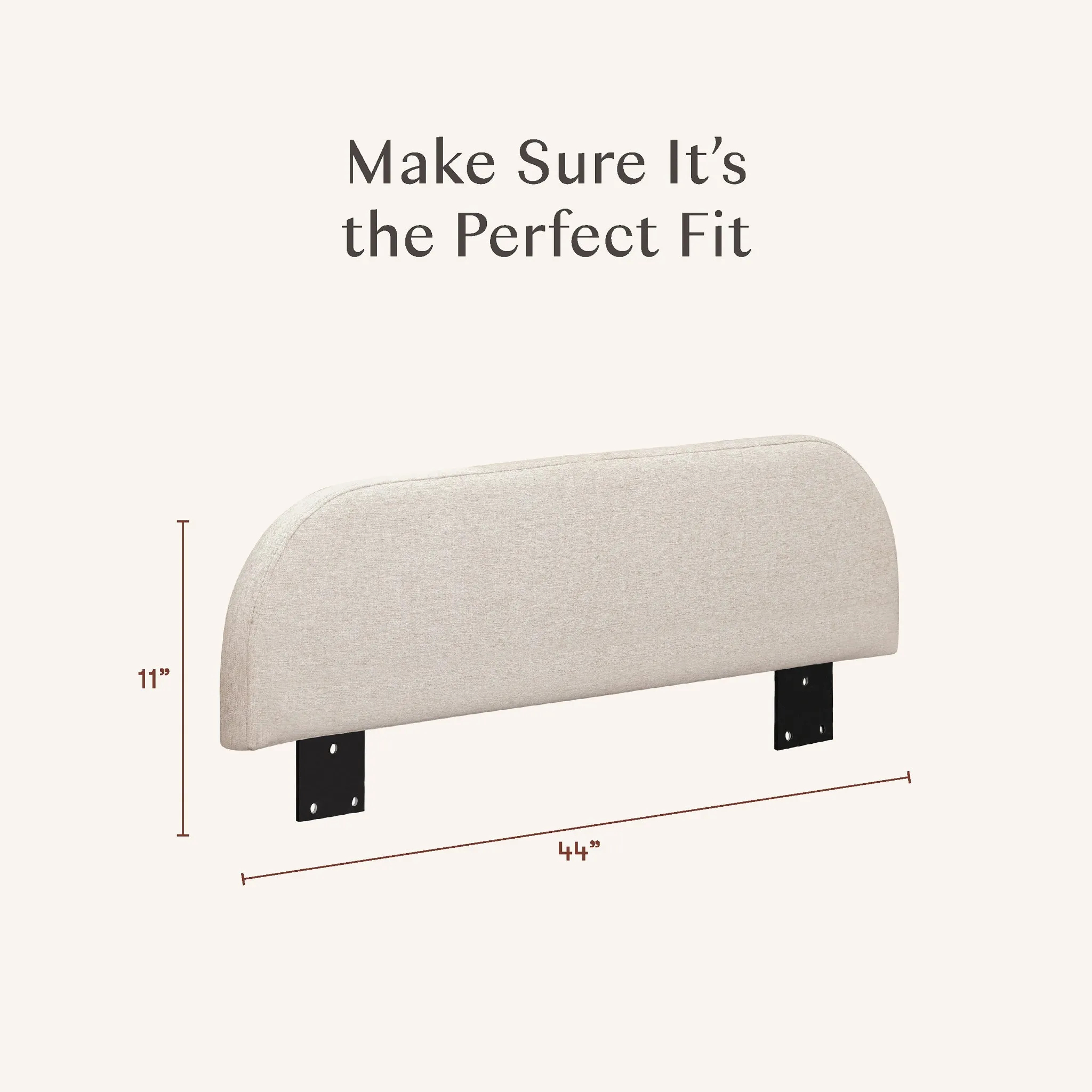 Upholstered Twin/Full Bed Guardrail - Performance Beach Eco-Weave - Image 5