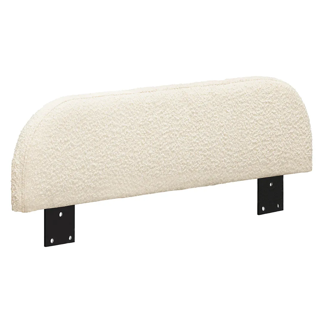 Upholstered Twin/Full Bed Guardrail - Performance Ivory Boucle