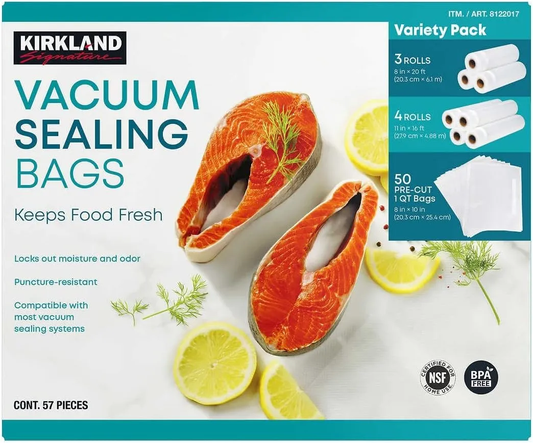 Vacuum Sealing Bags - 57 Piece Assortment Pack - Image 3