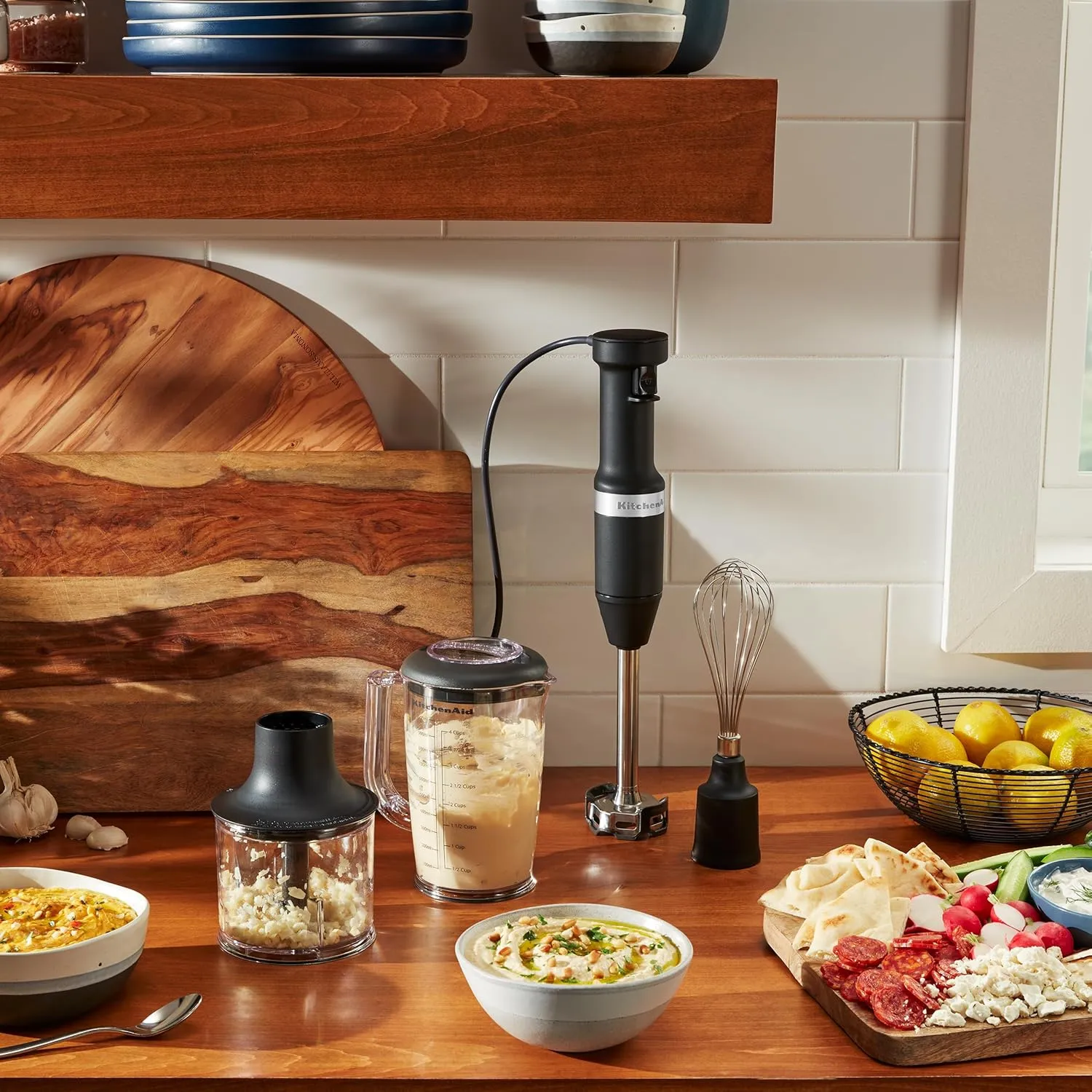 Variable Speed Corded Hand Blender - Matte Black - Image 3