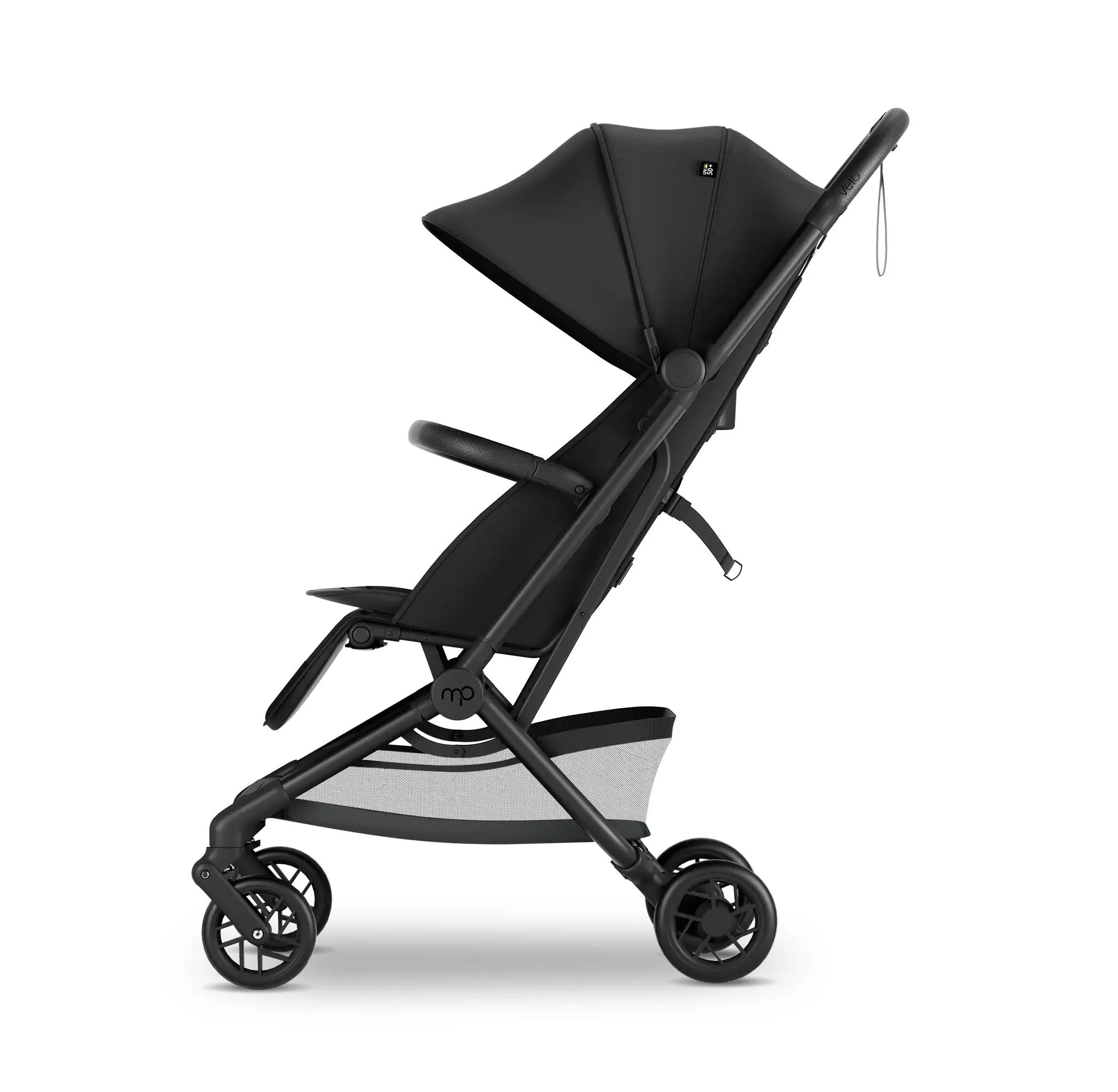 Velo Lightweight Travel Stroller - Black - Image 4