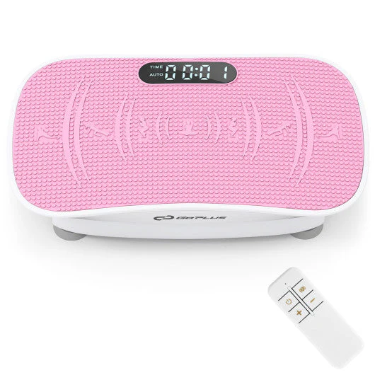 Vibration Plate Exercise Machine for Lymphatic Drainage and Weight Loss With 10 Speed Intensities- White - Image 2
