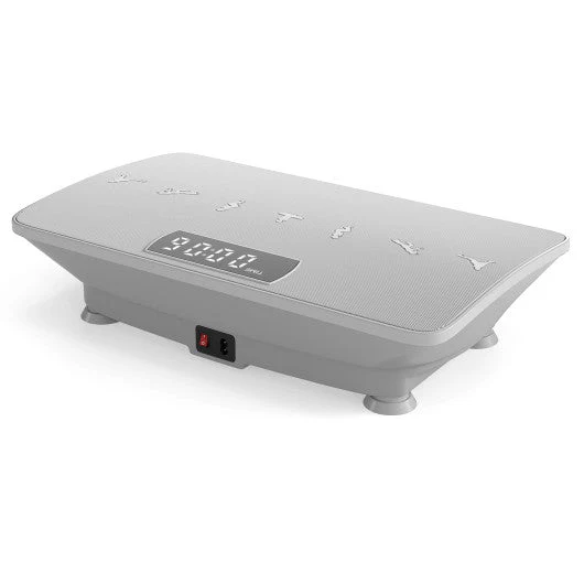 Vibration Plate Exercise Machine With Gravity Sensor for Home-Gray - Image 3