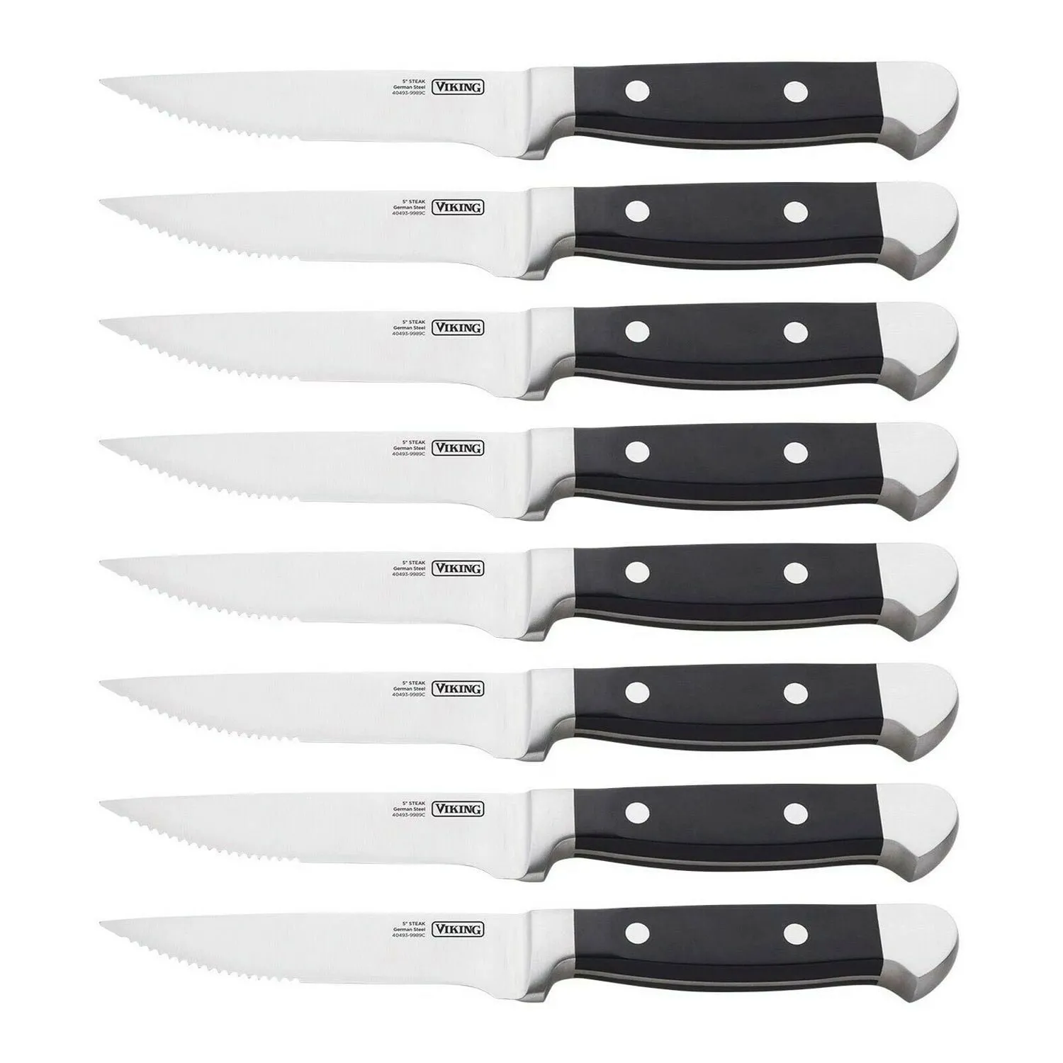 Viking 8-Piece Steakhouse Knife Set with Storage Box - Image 2