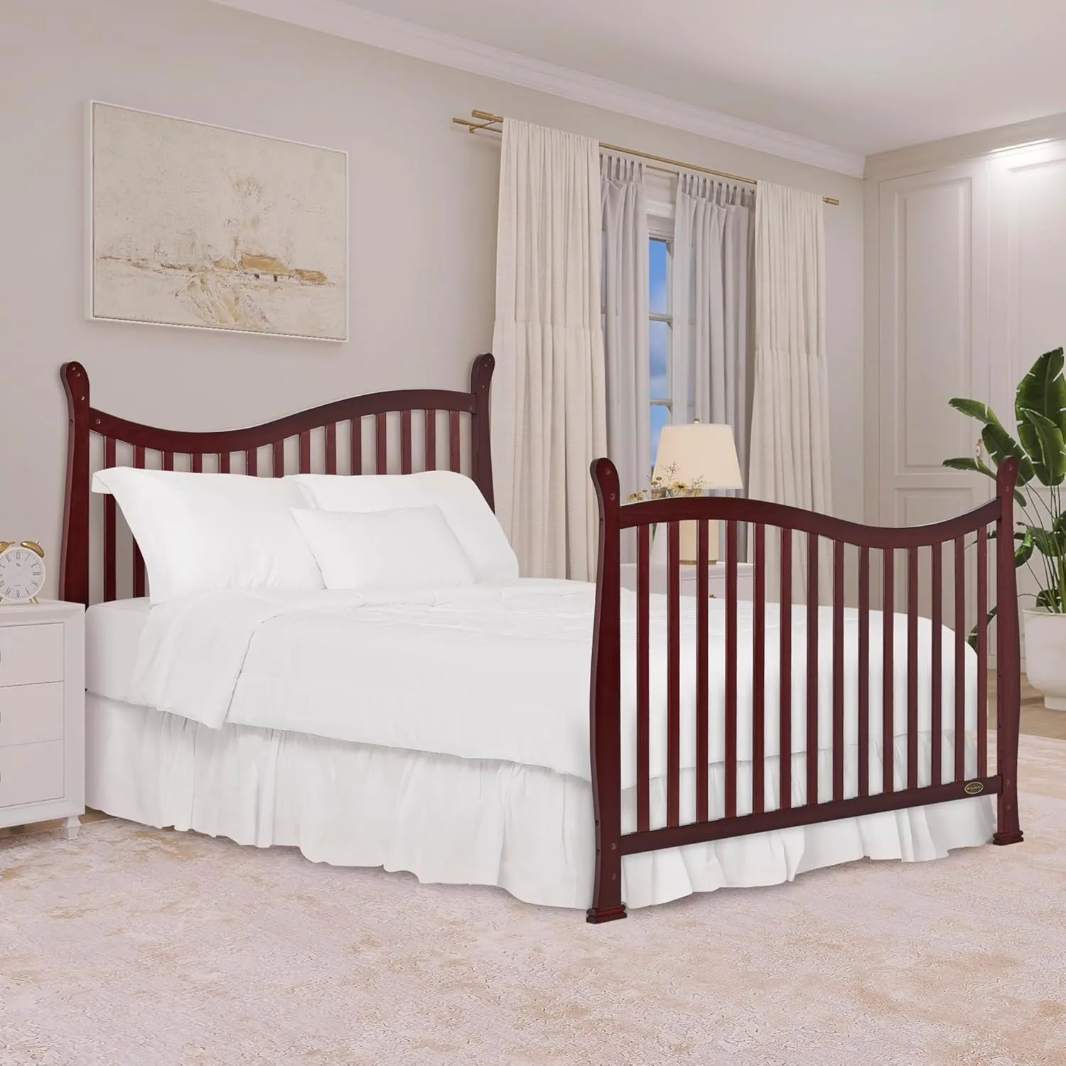 Violet Cherry 7 in 1-Convertible Lifestyle Crib - Image 6