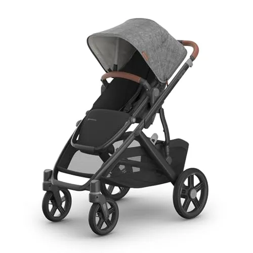 Vista V3 Stroller Greyson - Charcoal Mélange/Carbon Frame/Saddle Leather