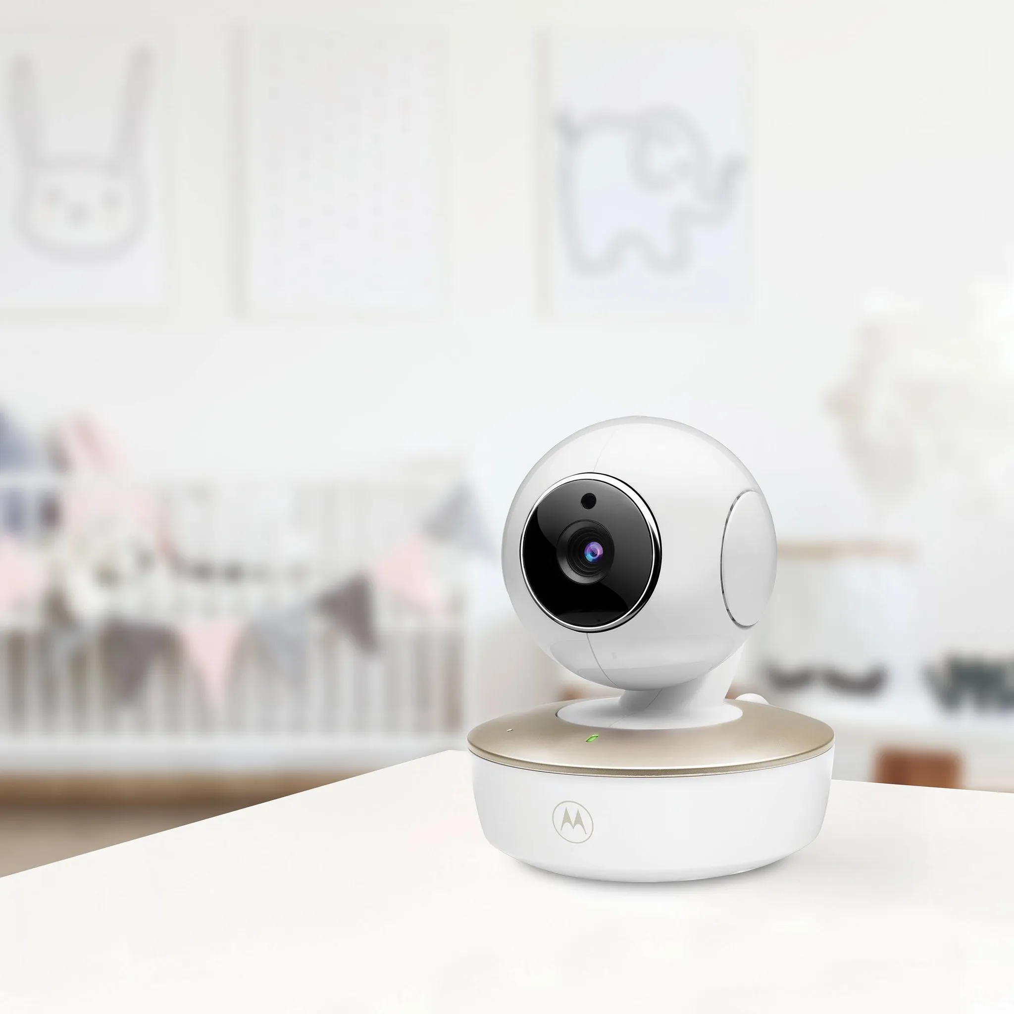 VM50G-2 5" WiFi Video Baby Monitor with 2 Cameras - White - Image 2