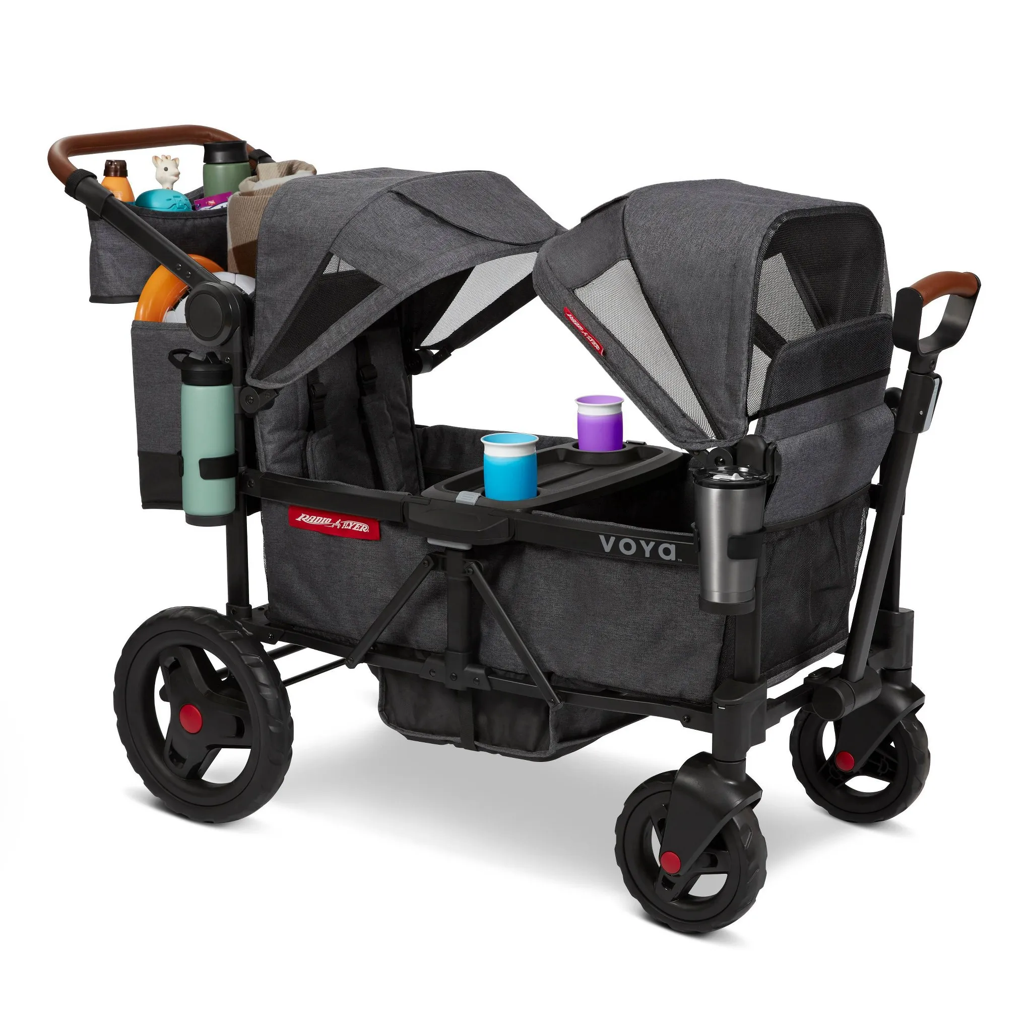 Voya Stroller Wagon – Gray - Image 2