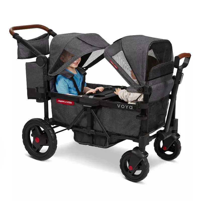 Voya Stroller Wagon – Gray - Image 4