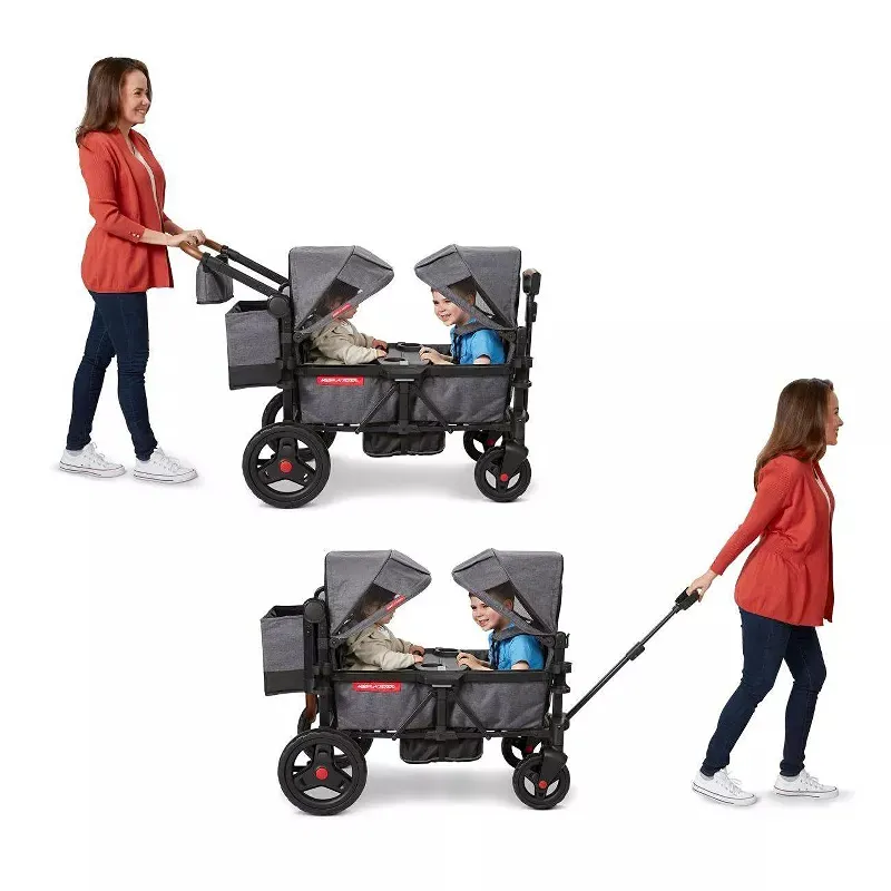 Voya Stroller Wagon – Gray - Image 5