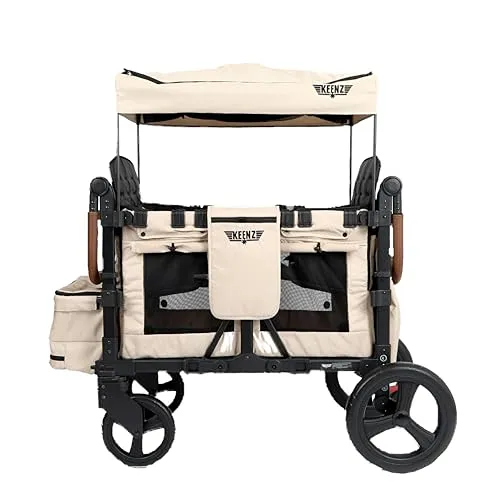 VYOO Stroller Wagon 4 Seater - Mocha