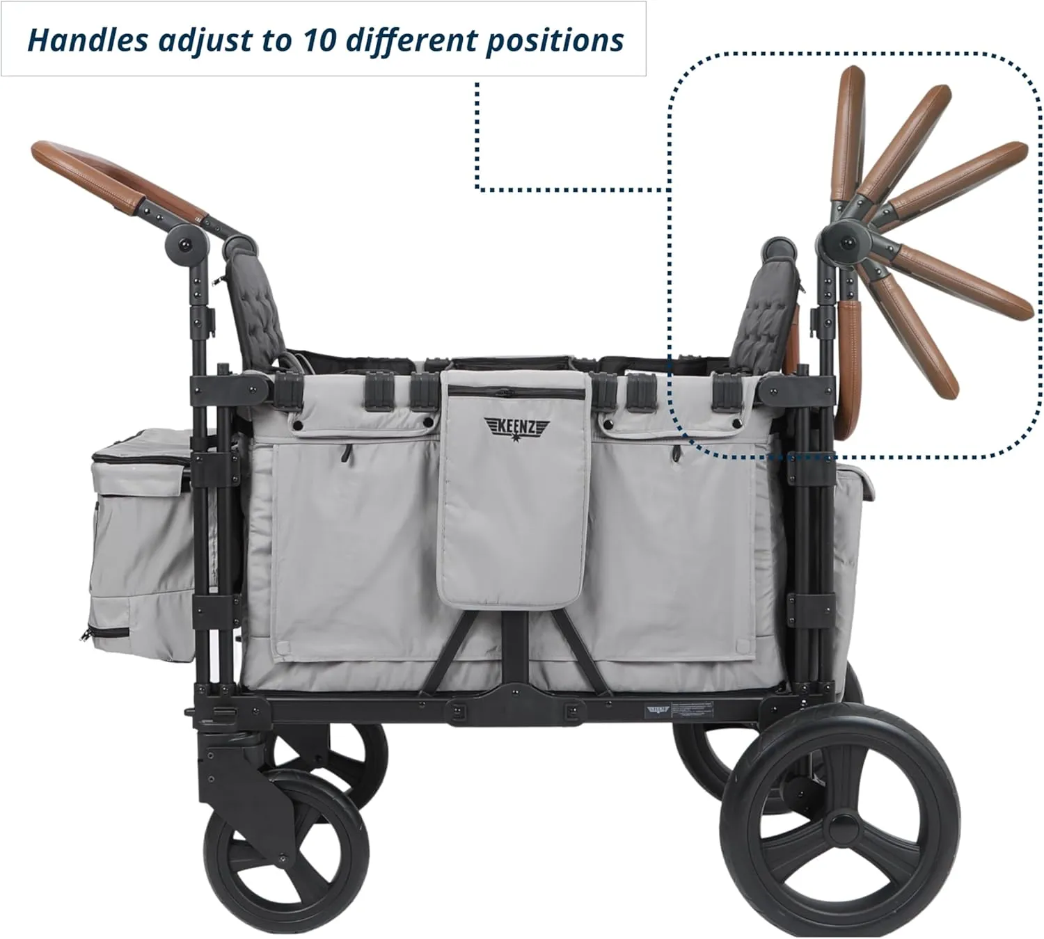 4-Seater Wagon - Grey - Image 5