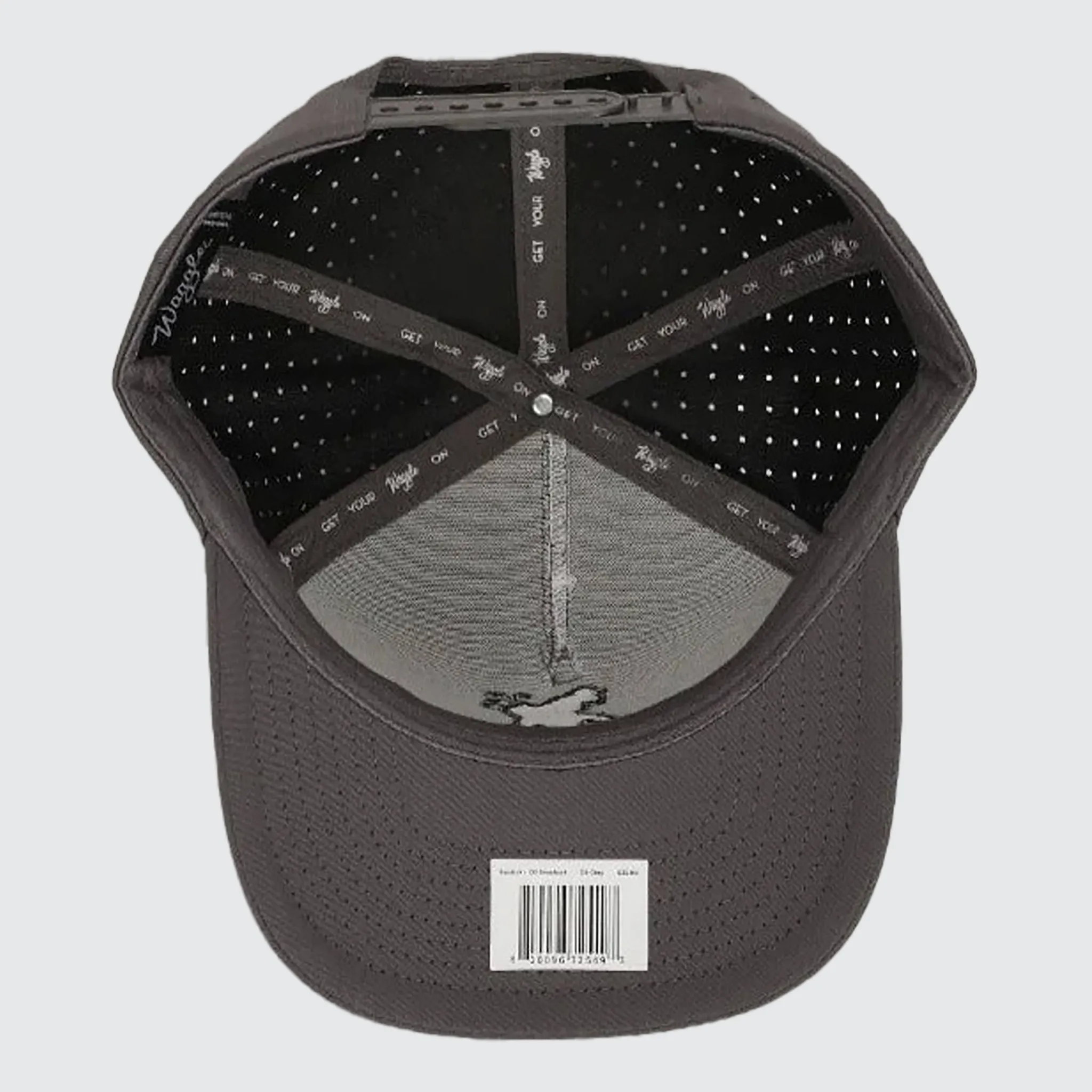 Waggle Adult Polyester Baseball Hat - Squatch: Adjustable Logo Design - Image 4