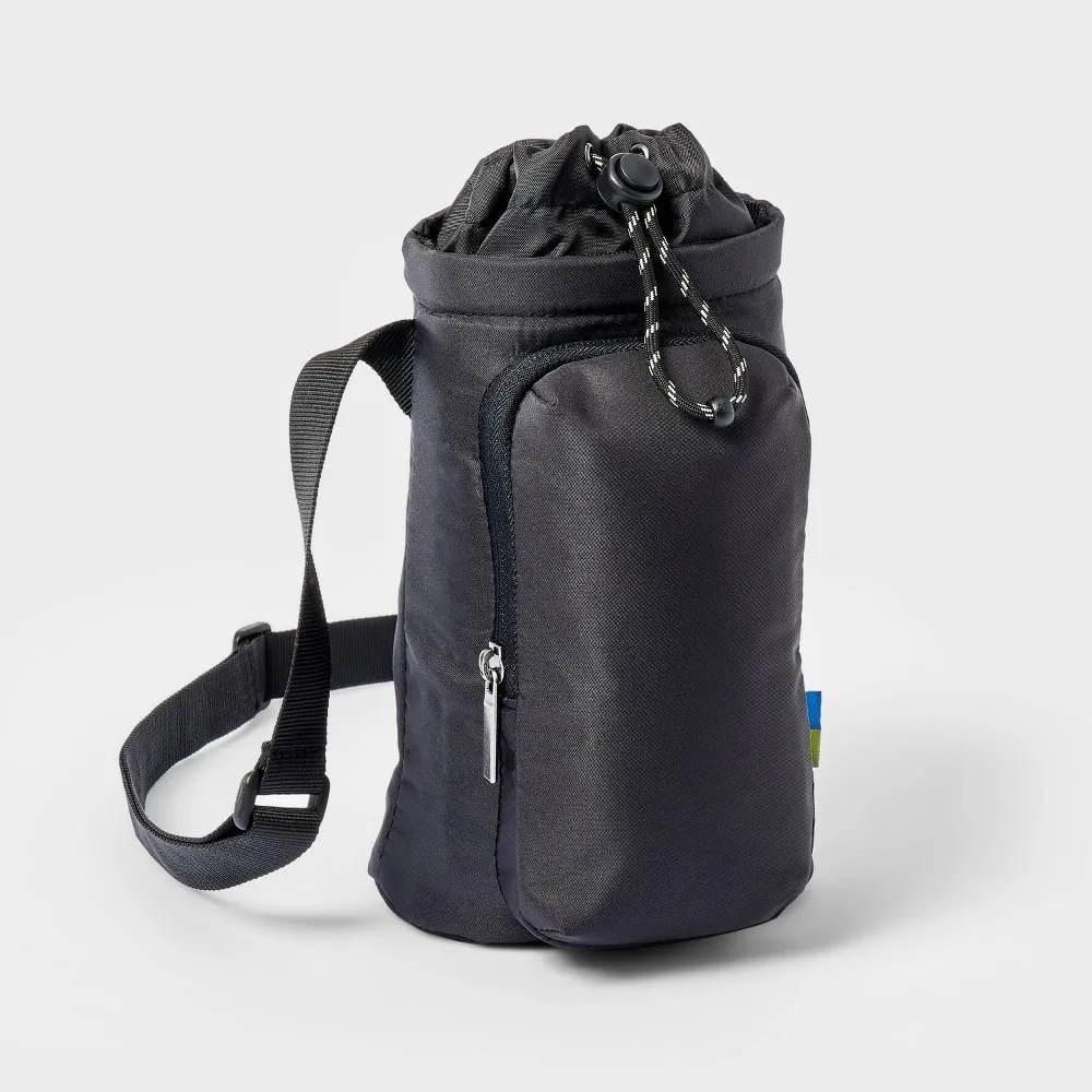 Water Bottle Bag - Black - Image 5
