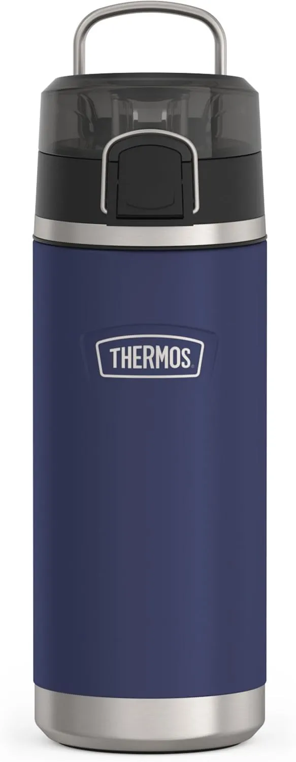 Water Bottle with Spout - Navy