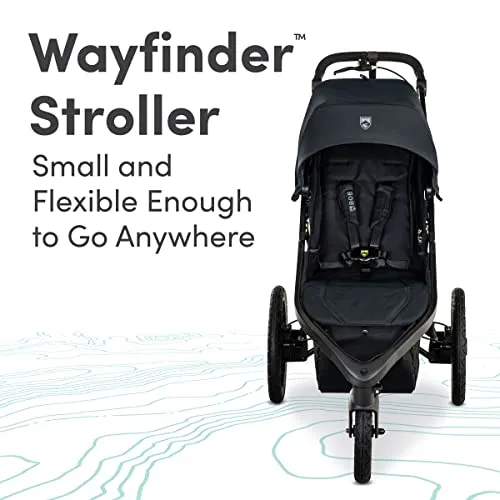 Wayfinder Jogging Stroller - Nightfall - Image 5
