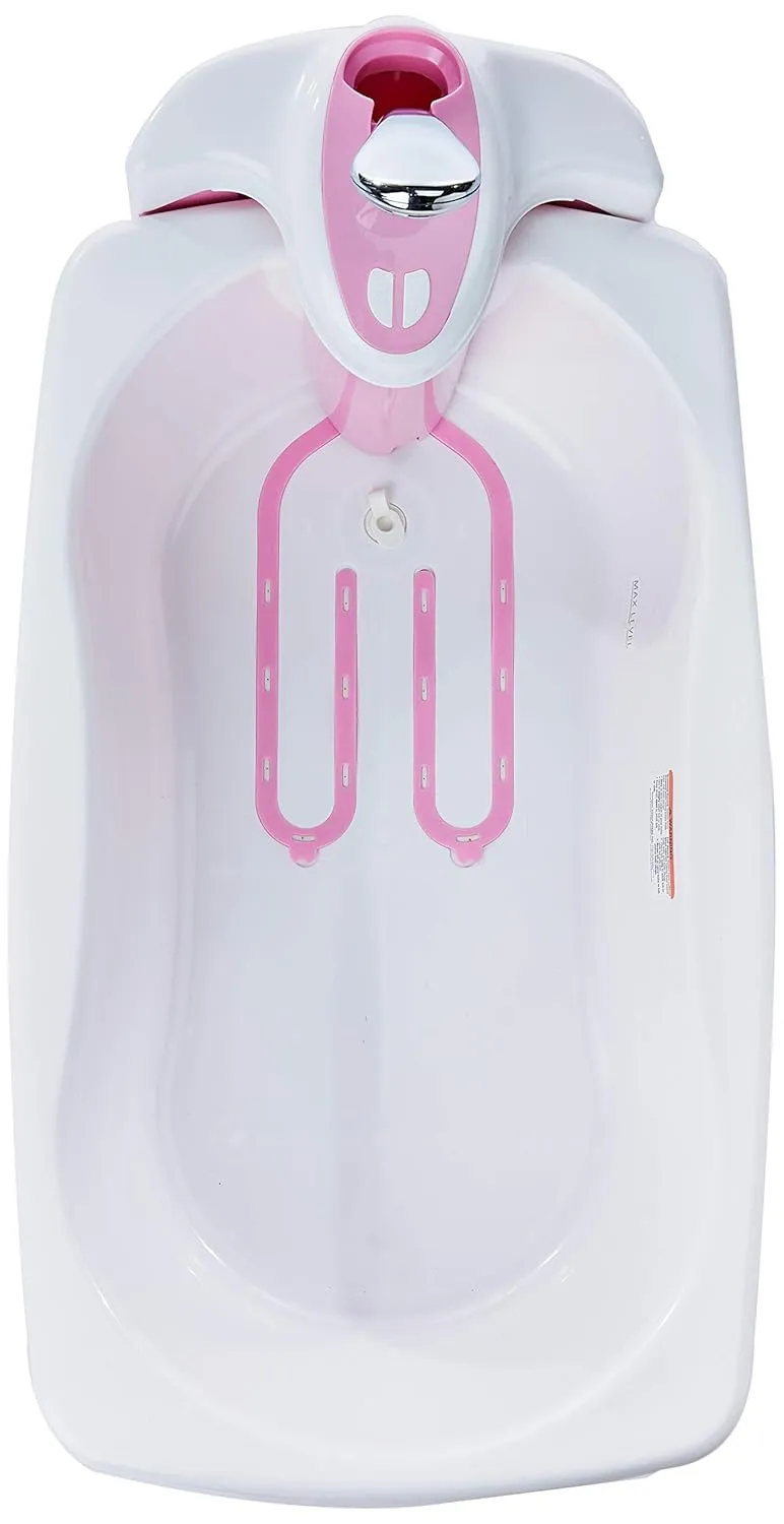 Whirlpool Bubbling Spa & Shower - Pink Checkers - Image 3