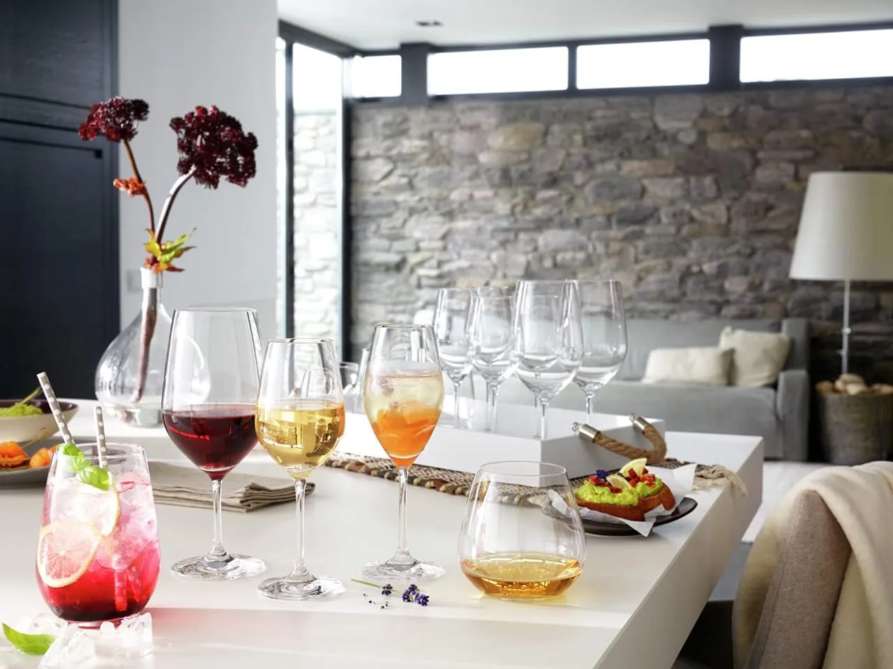Predicat 20 Oz. Lead Crystal All Purpose Wine Glass - Image 3