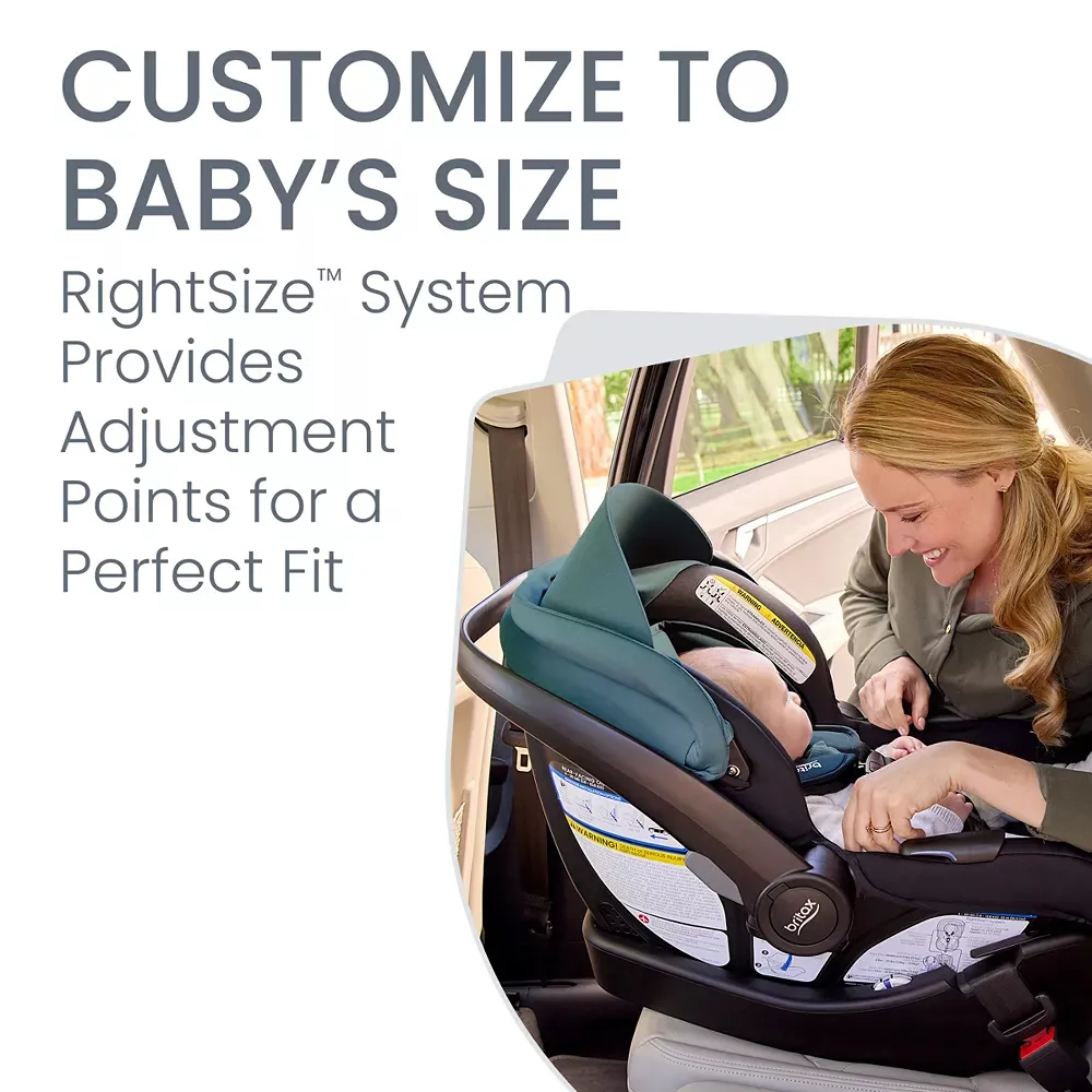 Willow S Infant Car Seat - Jade Onyx - Image 4