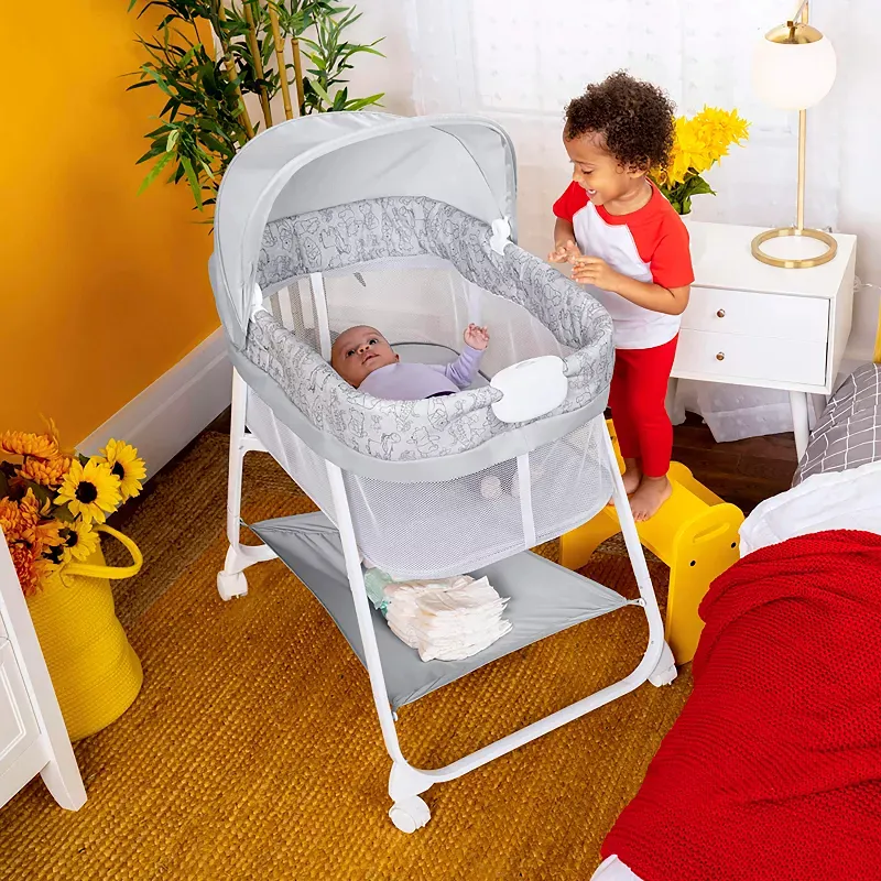 Winnie the Pooh Soothing Baby Bassinet - Slumber Party - Image 2