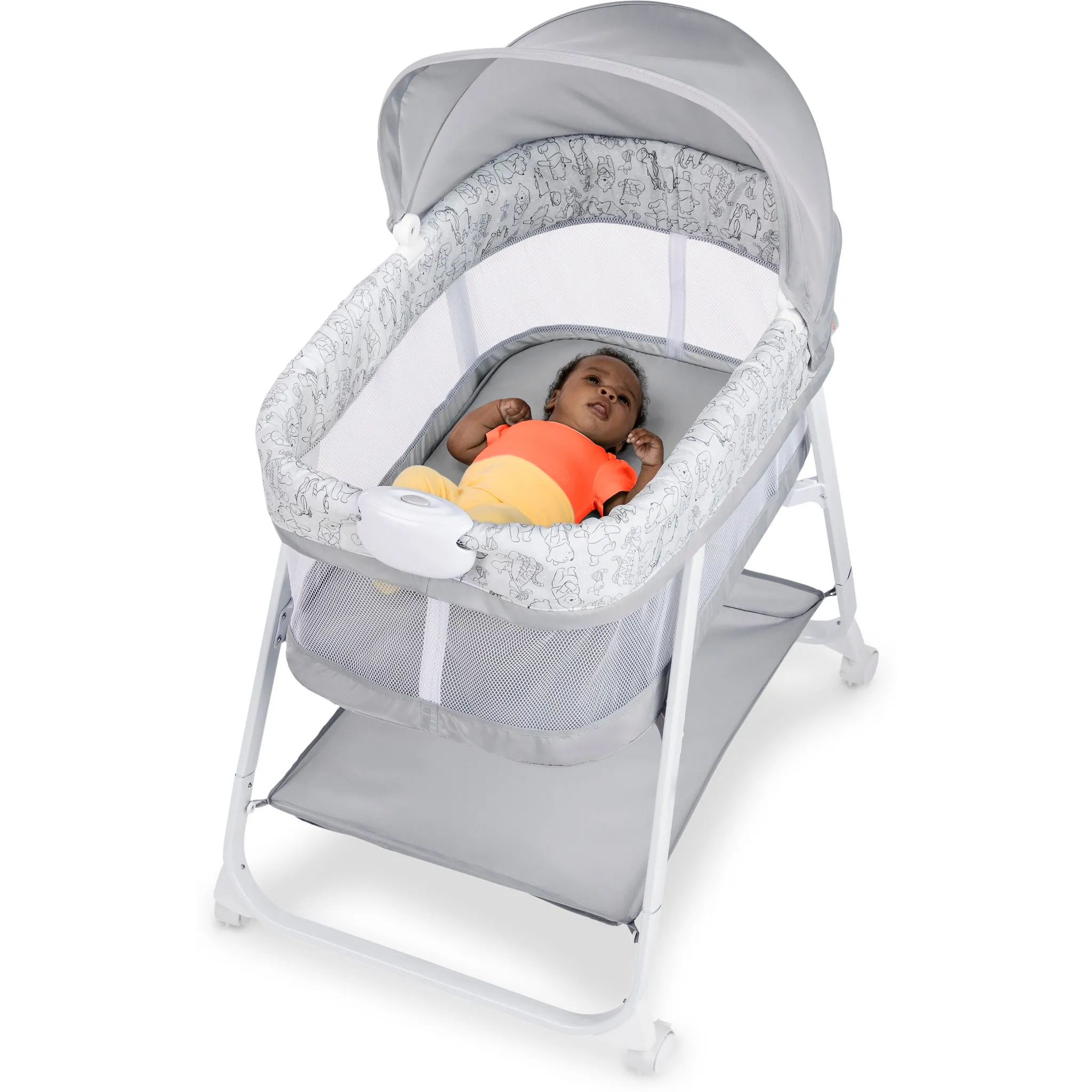 Winnie the Pooh Soothing Baby Bassinet - Slumber Party - Image 4