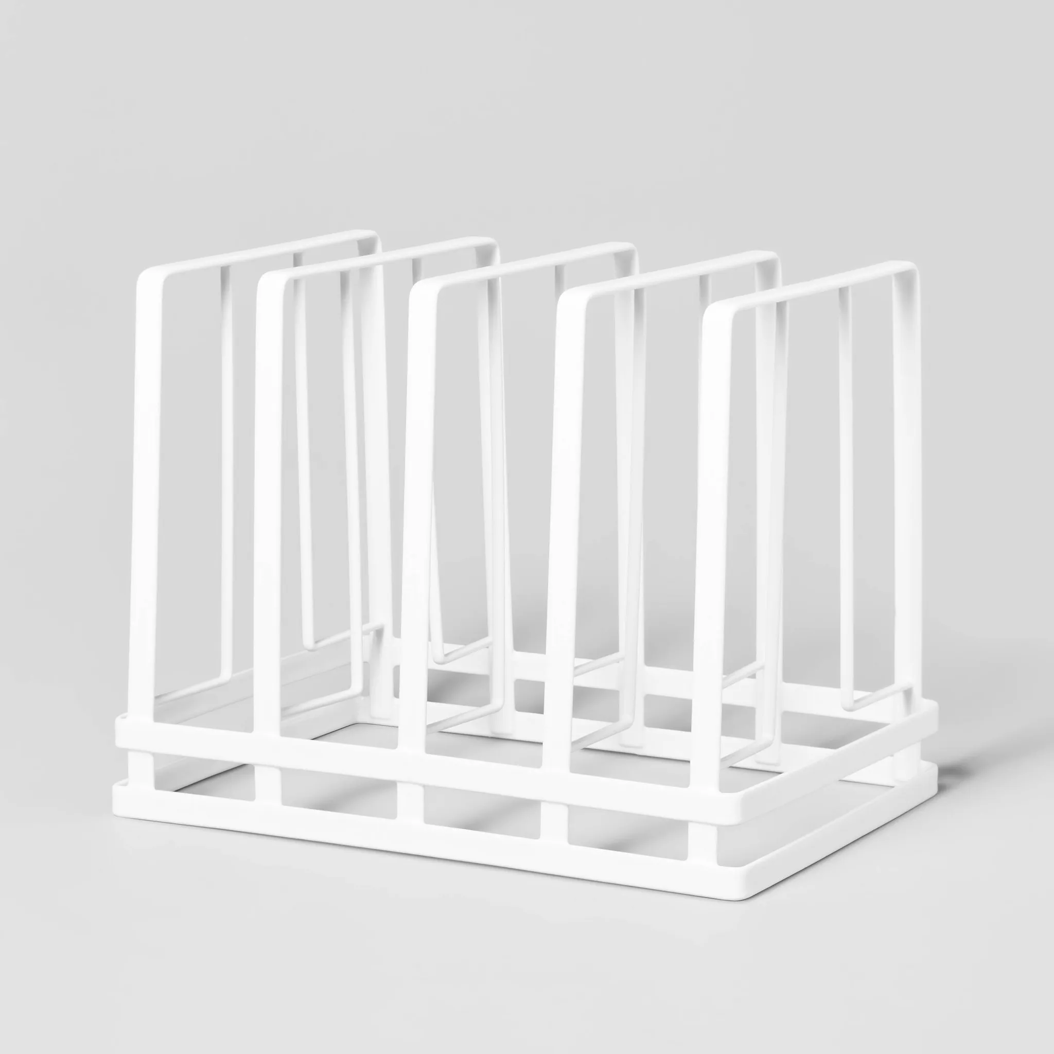 Wire Storage Pan Organizer White