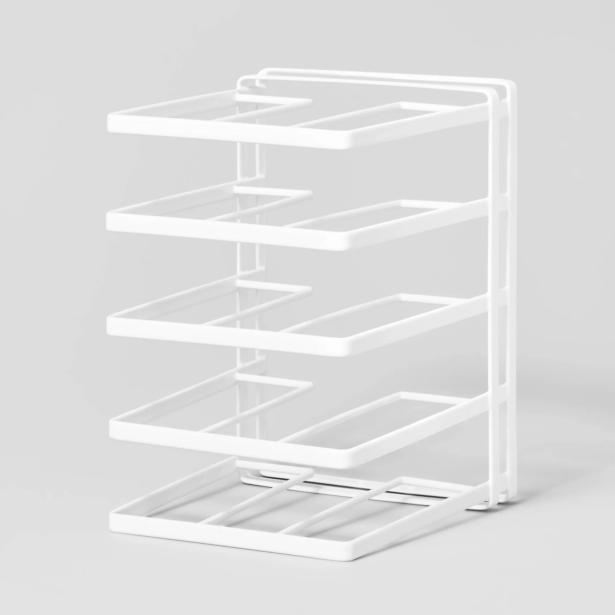 Wire Storage Pan Organizer White - Image 4