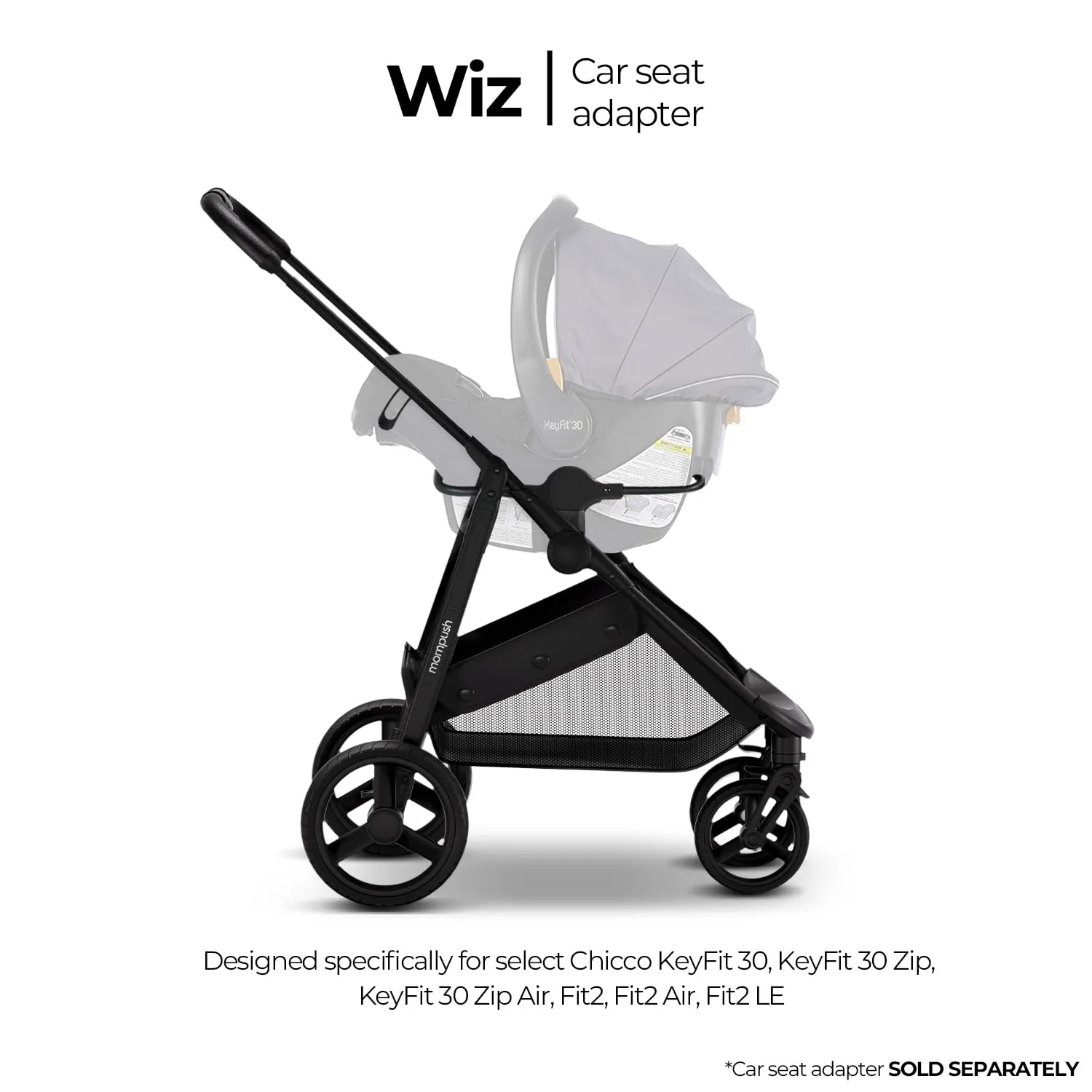 Wiz Car Seat Adapter Fits Chicco Car Seat - Image 5