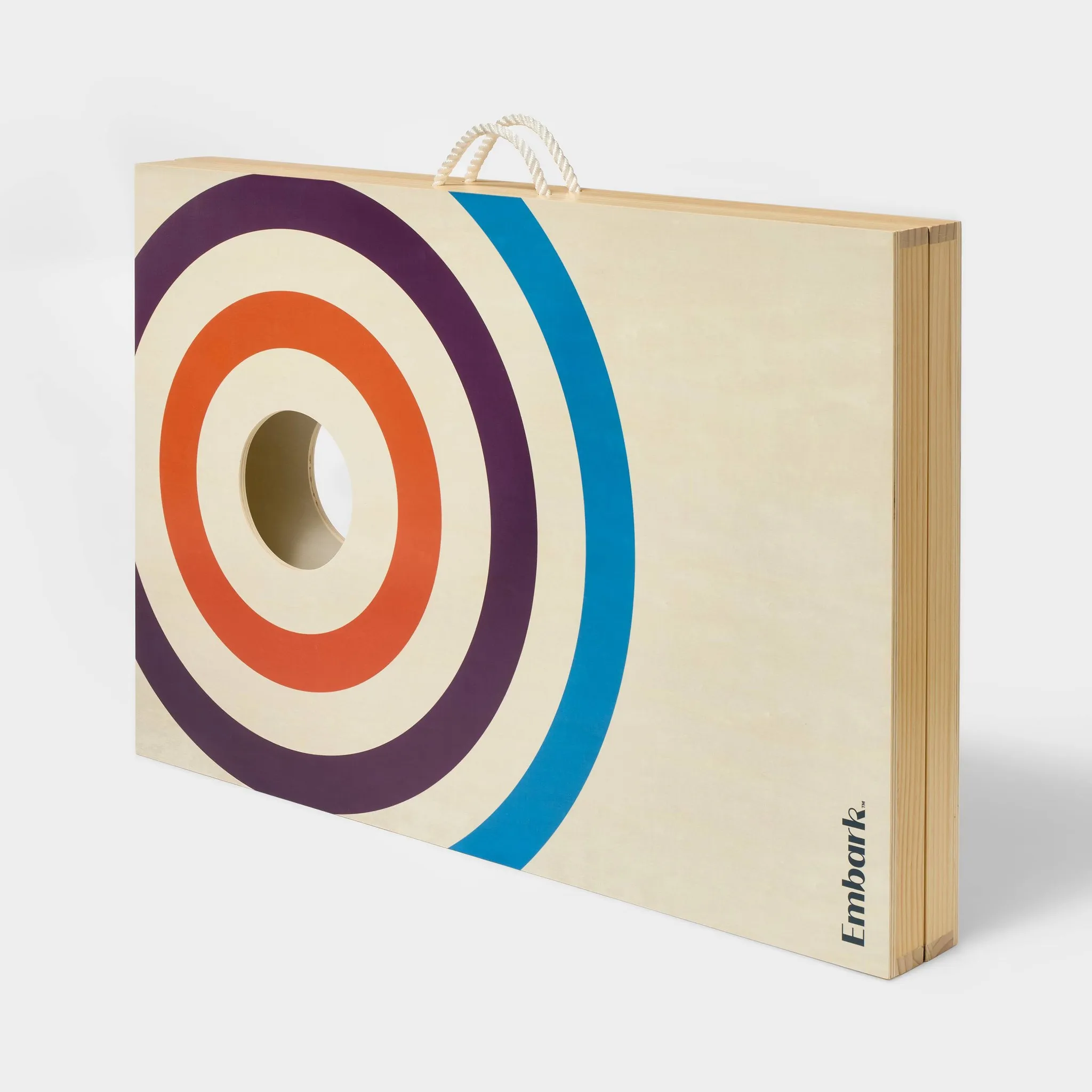 Wood Bean Bag Toss Game Wood Cornhole - 2'' x 3'' - Image 4