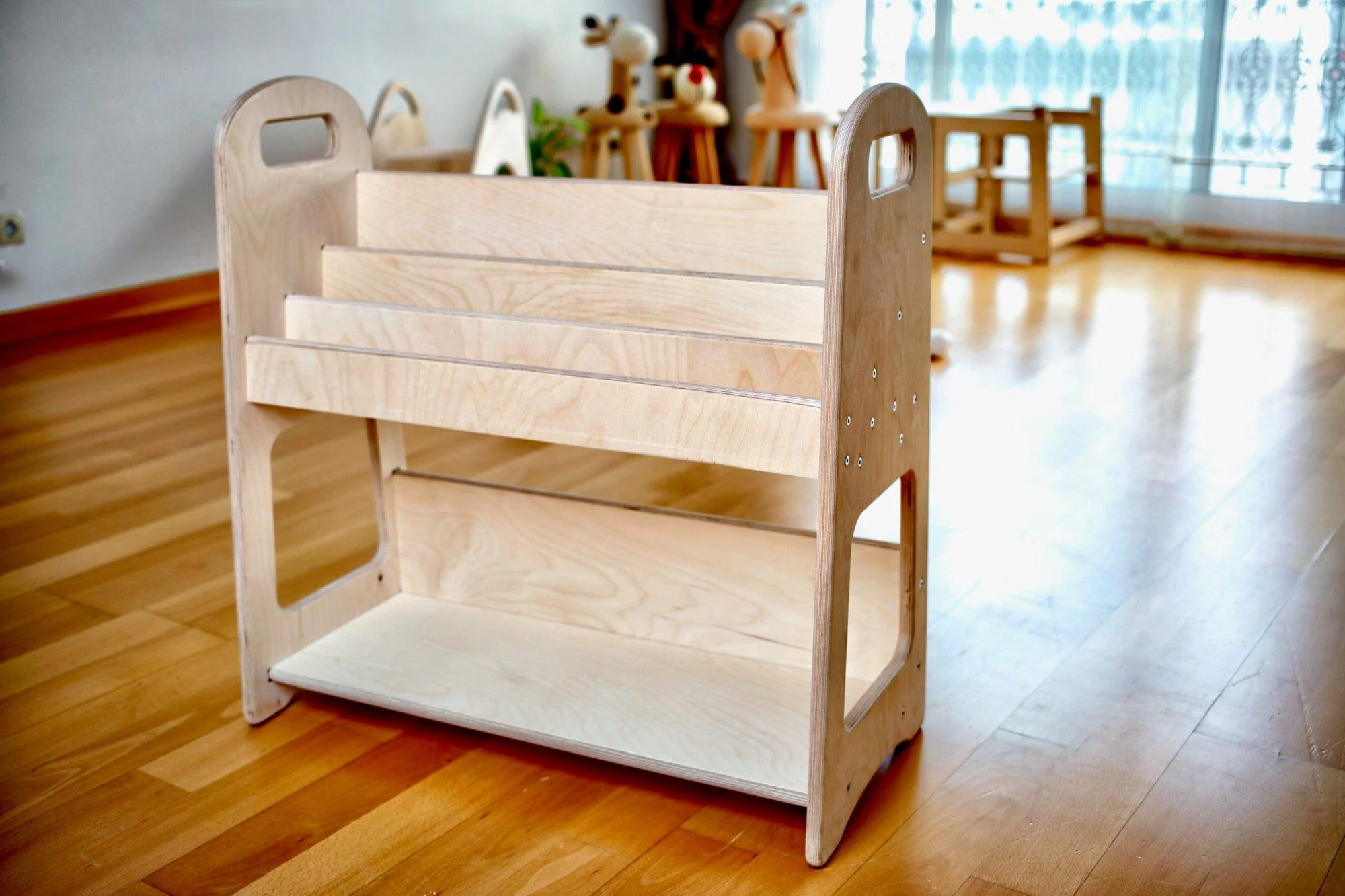 Wooden Bookshelf / Large Size - Image 15