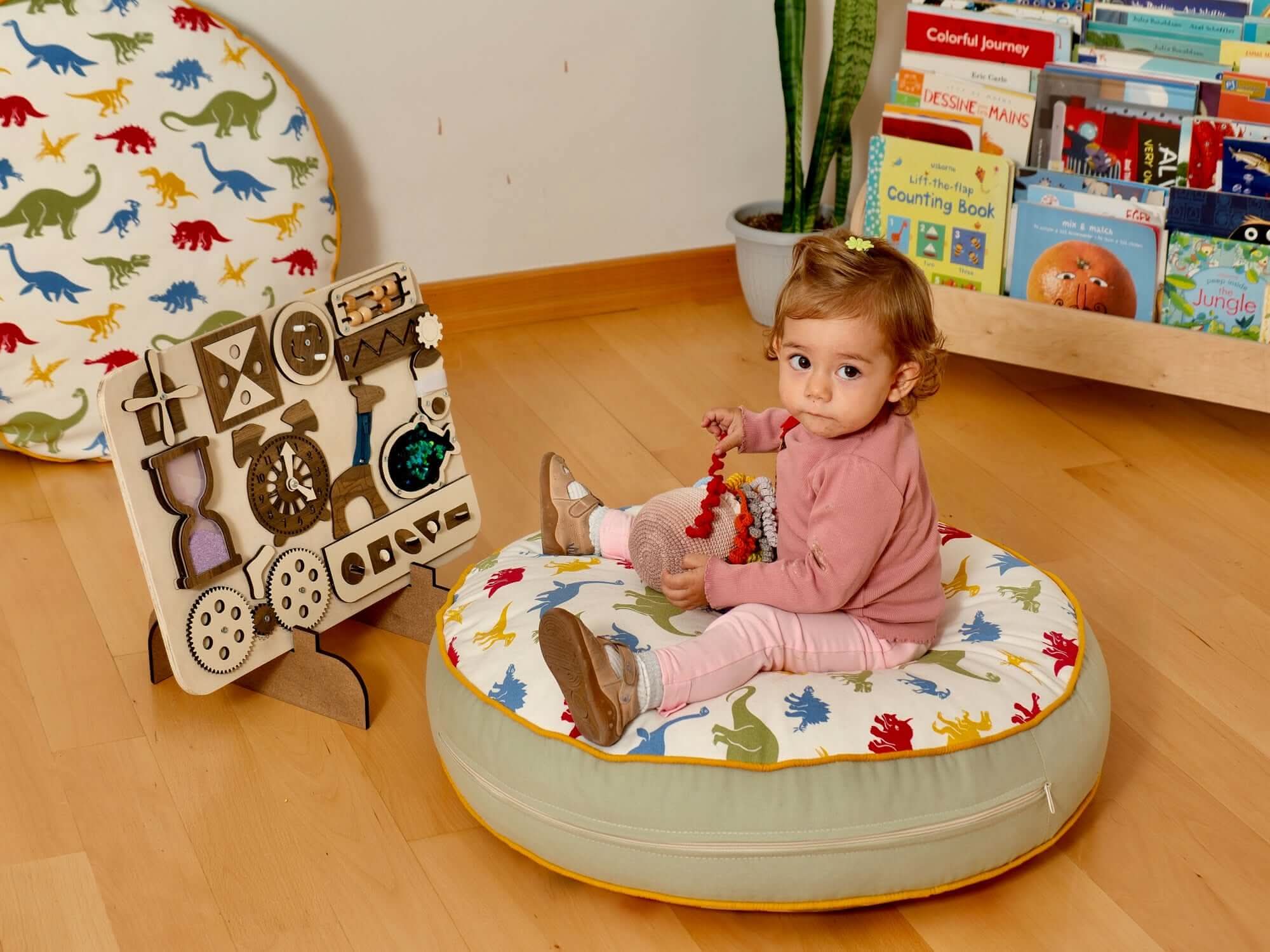 Wooden Busy Board for Toddlers - Image 14