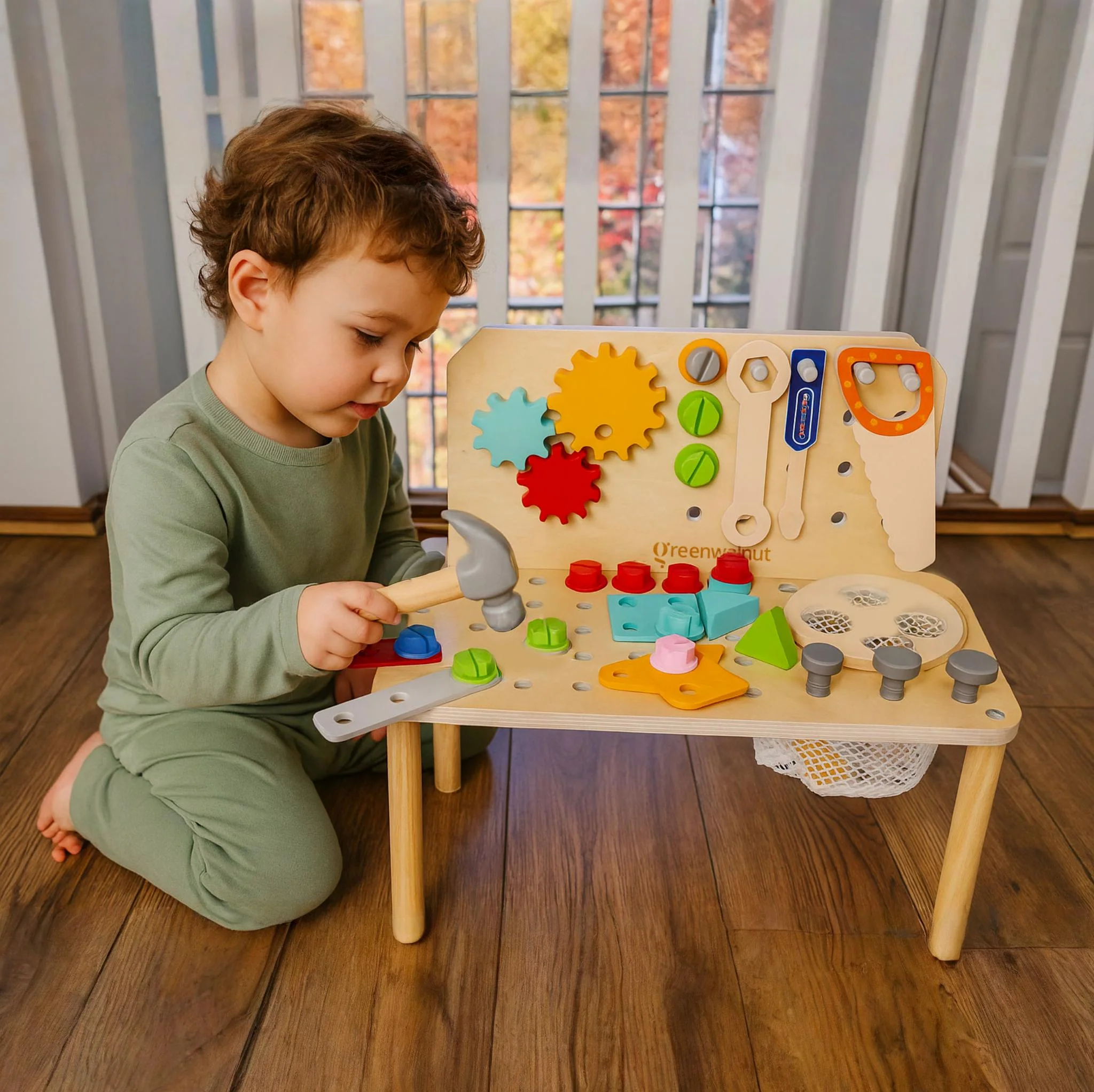 Wooden Kids Tool Play Set - Image 6