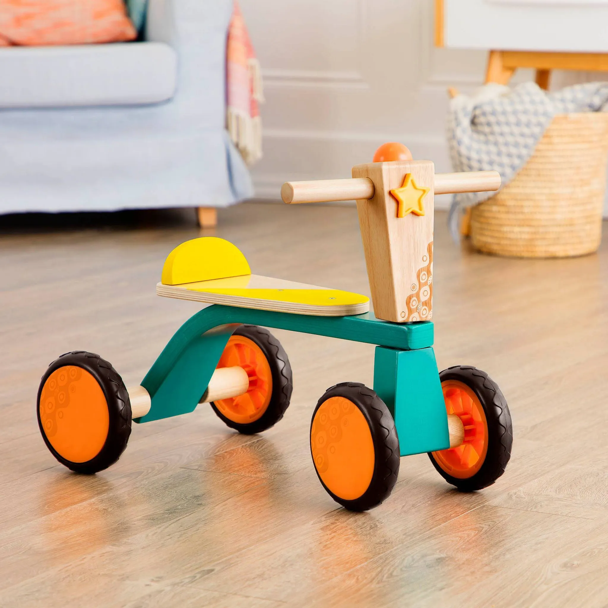 Wooden Toddler Bike - Smooth Rider - Image 4