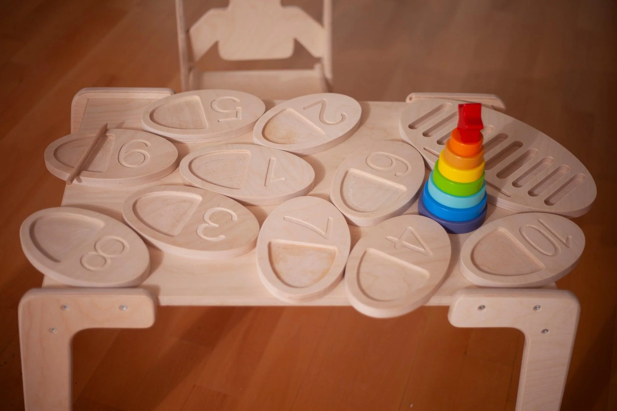 Wooden Tracing Board for Toddlers - Image 5