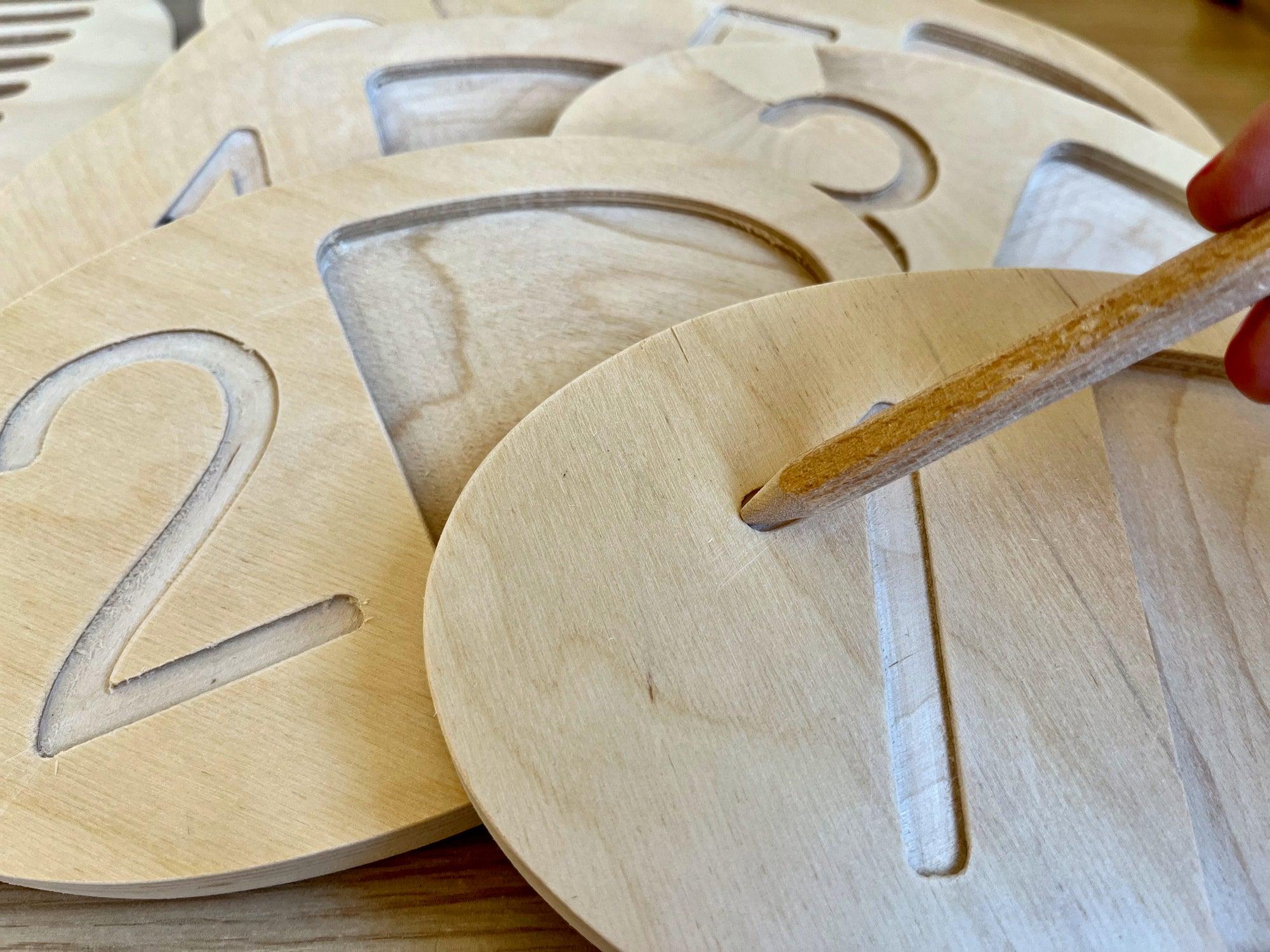 Wooden Tracing Board for Toddlers - Image 9