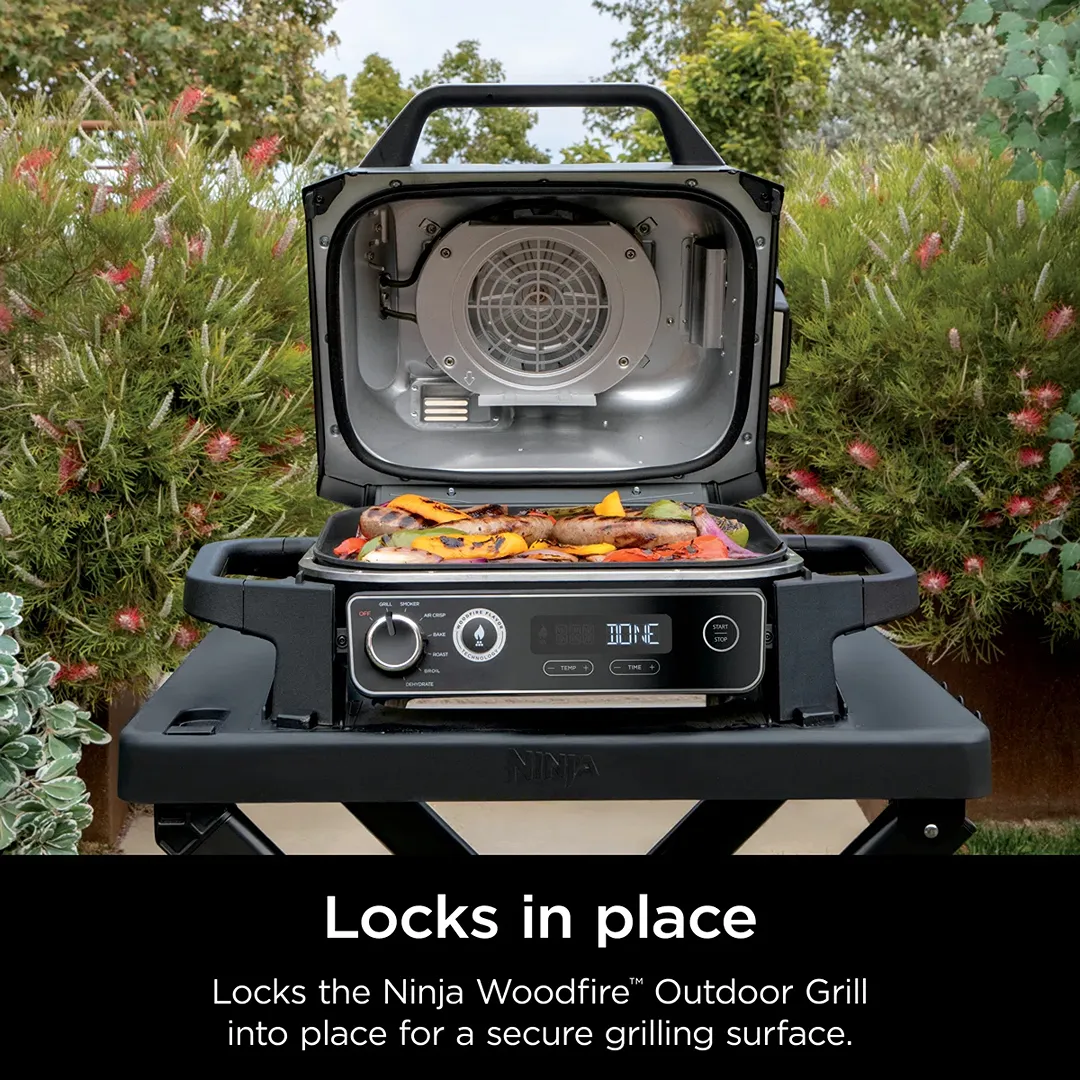 Woodfire Grill Stand 44.13 in. H X 22.48 in. W X 6.73 in. L- Plastic - Image 4