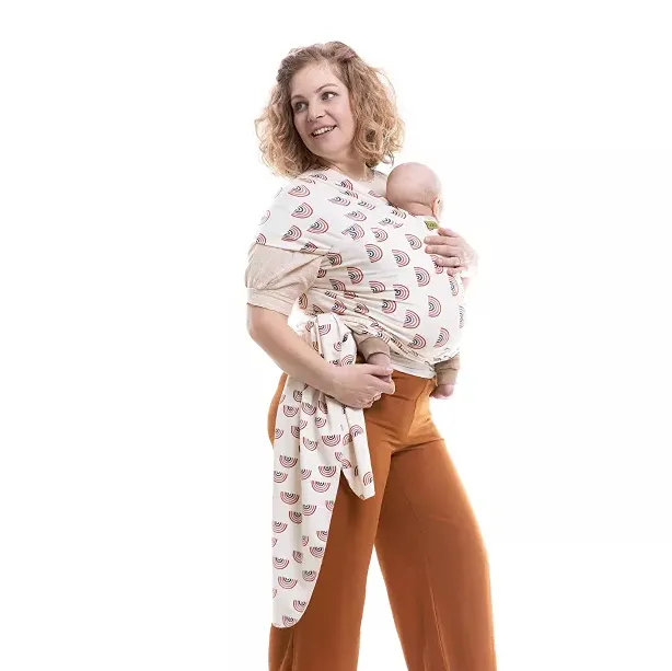 Wrap Baby Carrier - Rainbows Serenity - Image 2