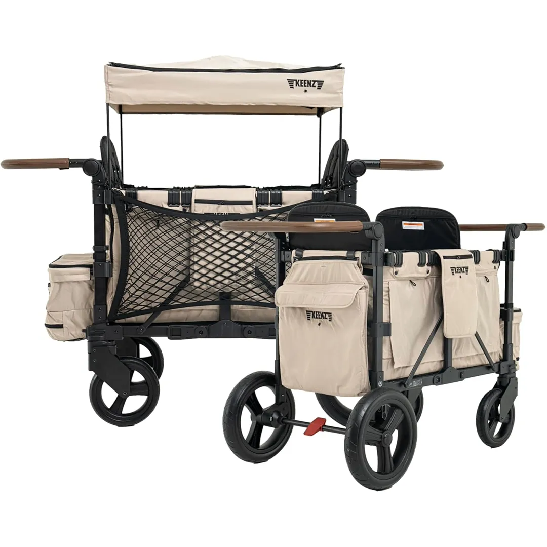 XC EVO - 2 Passanger Luxury Comfort Stroller Wagon - Mocha
