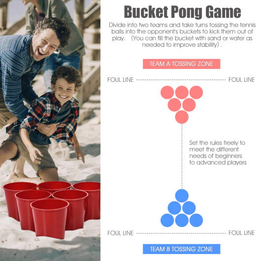 Yard Pong Giant Pong Game Set With Carry Bag - Image 2